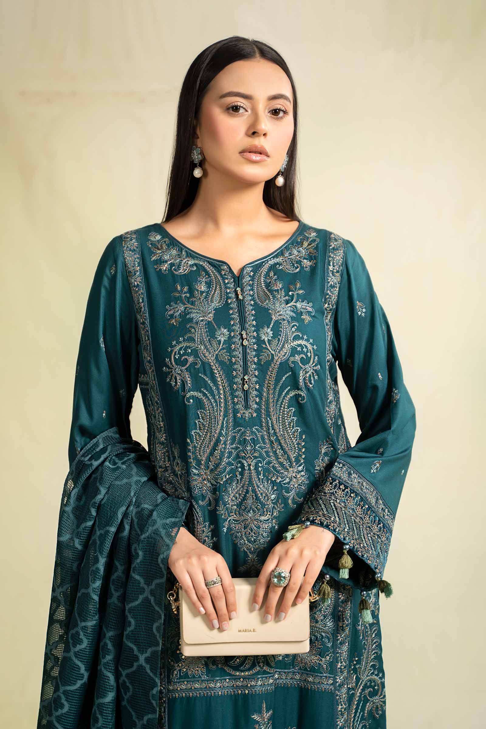 Maira B | Ready to Wear | DW-W24-22 -  Maria B Luxury Pret -  House of Maryam