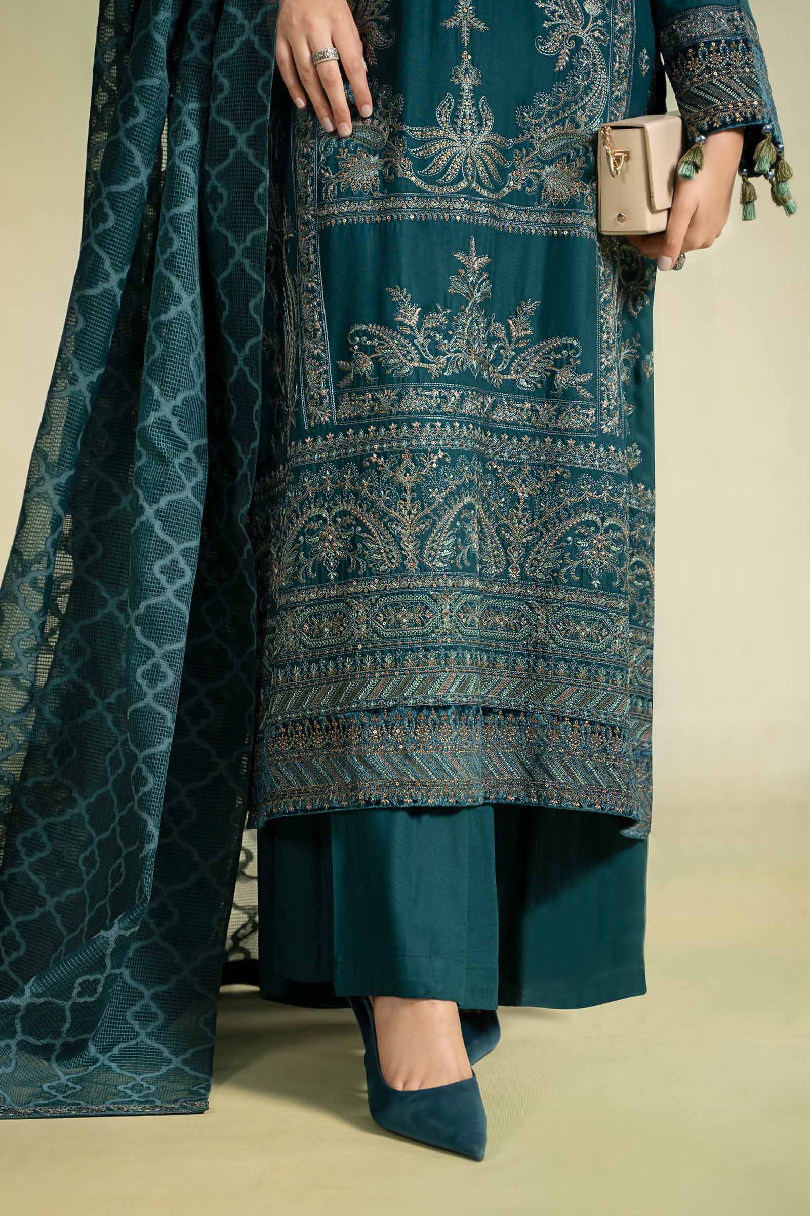 Maira B | Ready to Wear | DW-W24-22 -  Maria B Luxury Pret -  House of Maryam