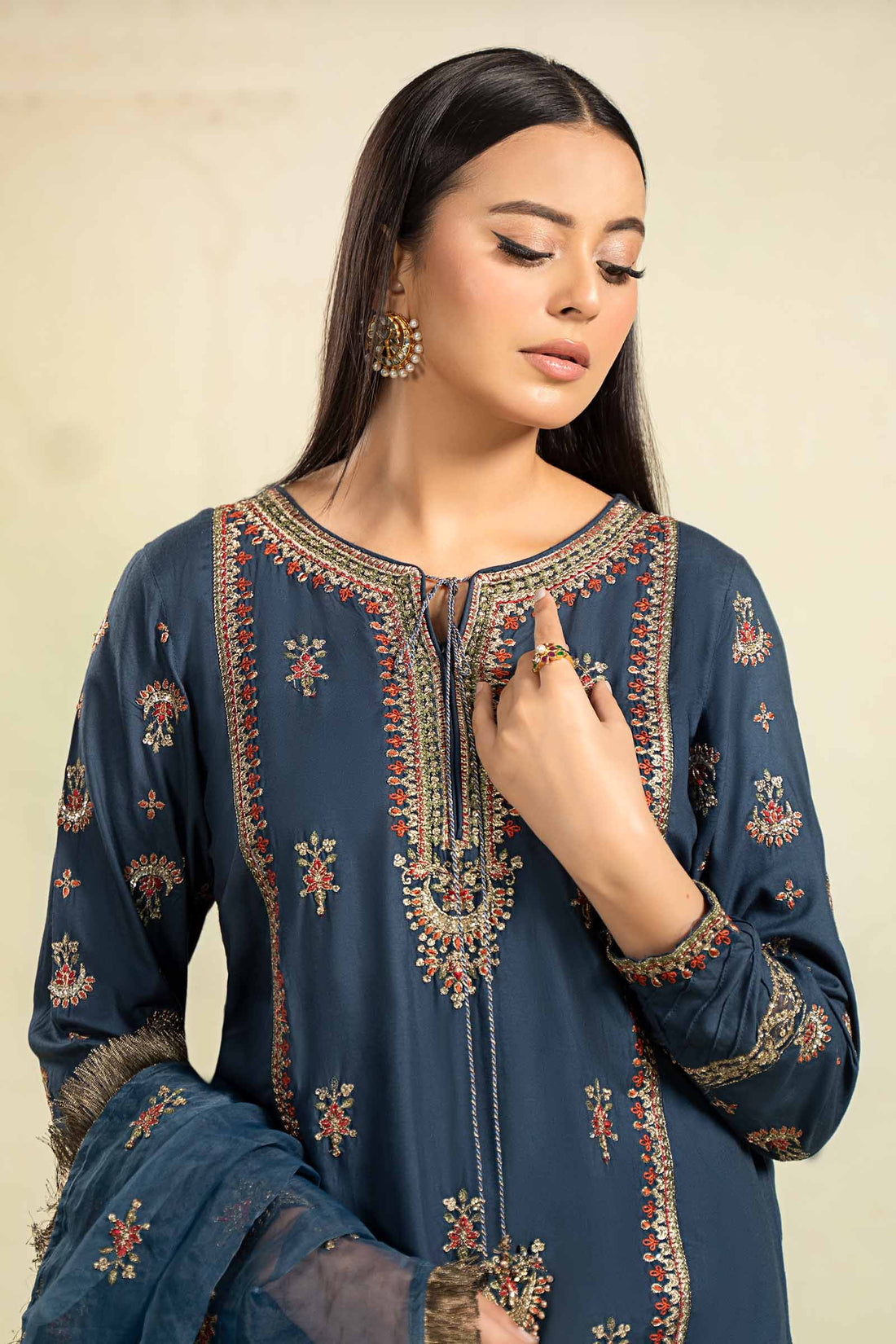 Maira B | Ready to Wear | DW-W24-25 -  Maria B Luxury Pret -  House of Maryam