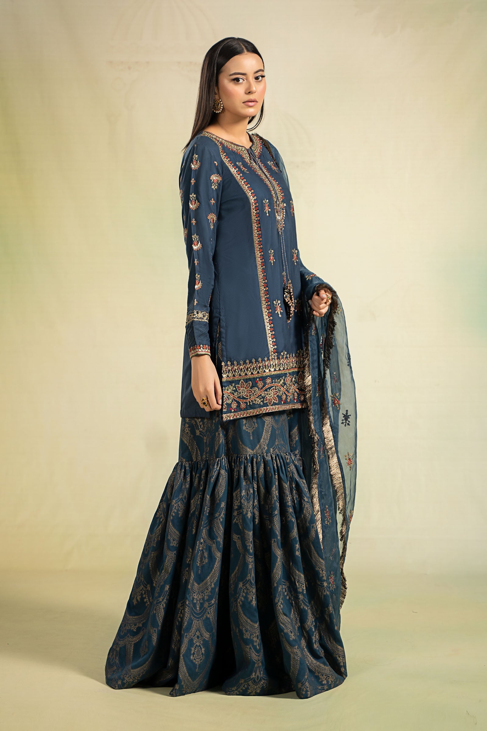 Maira B | Ready to Wear | DW-W24-25 -  Maria B Luxury Pret -  House of Maryam