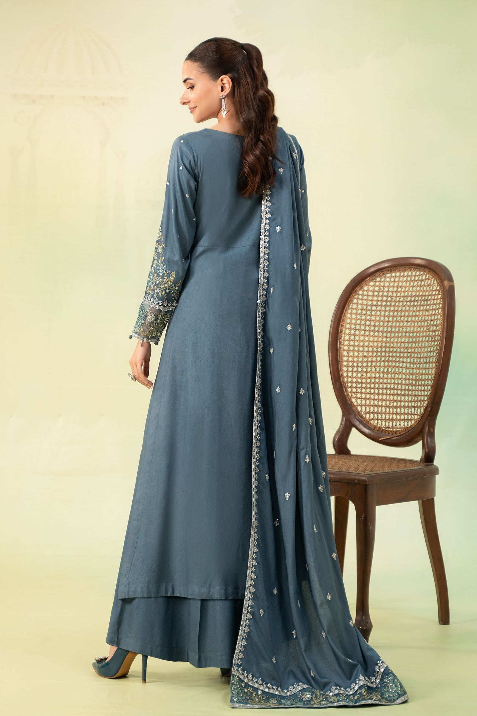 Maira B | Ready to Wear | DW-W24-45 -  Maria B Luxury Pret -  House of Maryam