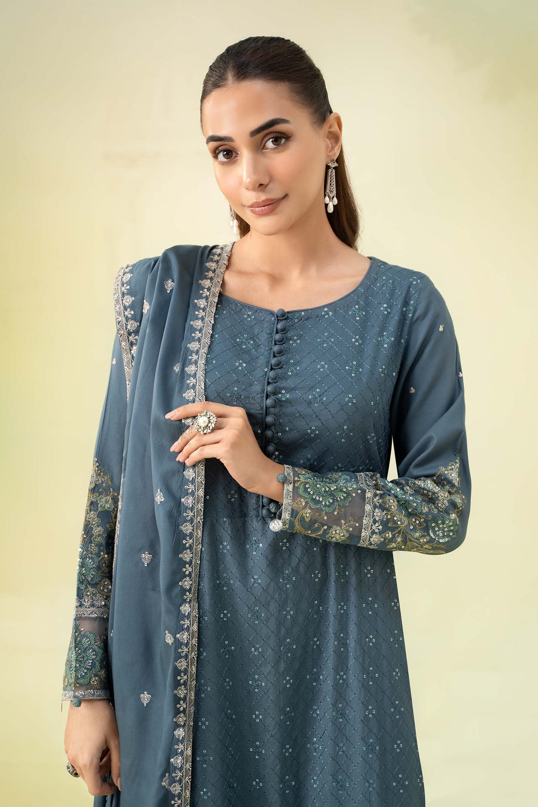 Maira B | Ready to Wear | DW-W24-45 -  Maria B Luxury Pret -  House of Maryam