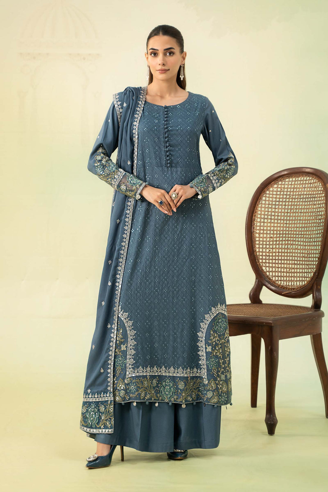 Maira B | Ready to Wear | DW-W24-45 -  Maria B Luxury Pret -  House of Maryam