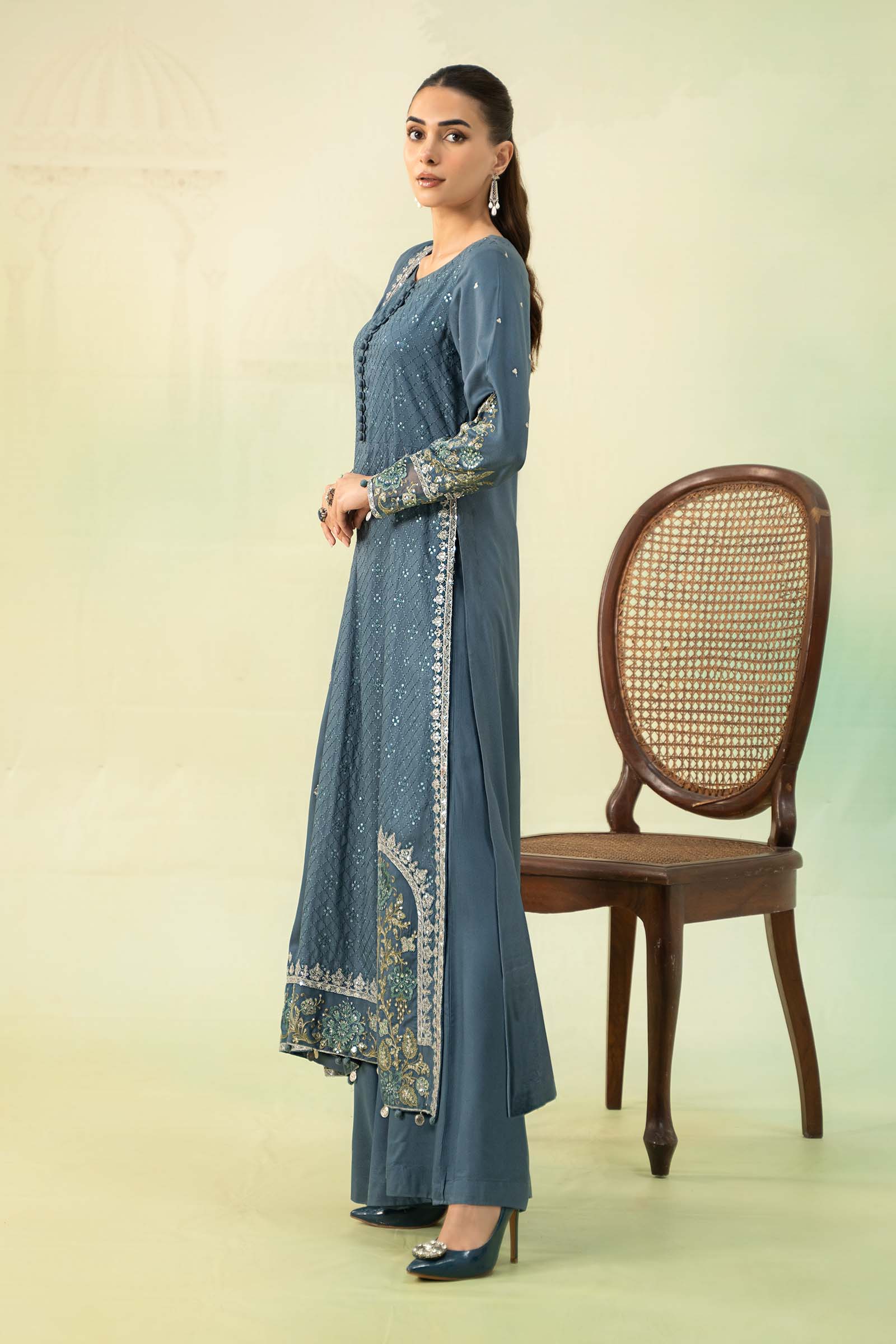 Maira B | Ready to Wear | DW-W24-45 -  Maria B Luxury Pret -  House of Maryam