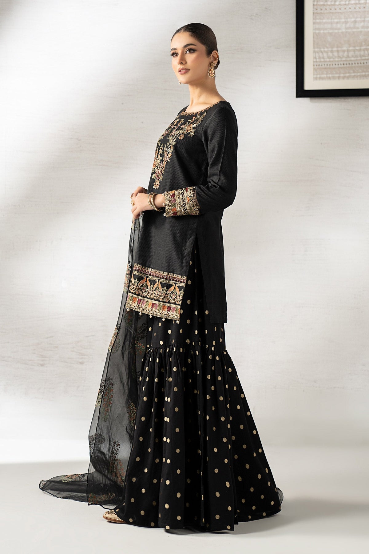 Maria B | Pre Fall 25 | DW-W25-07-Black-3