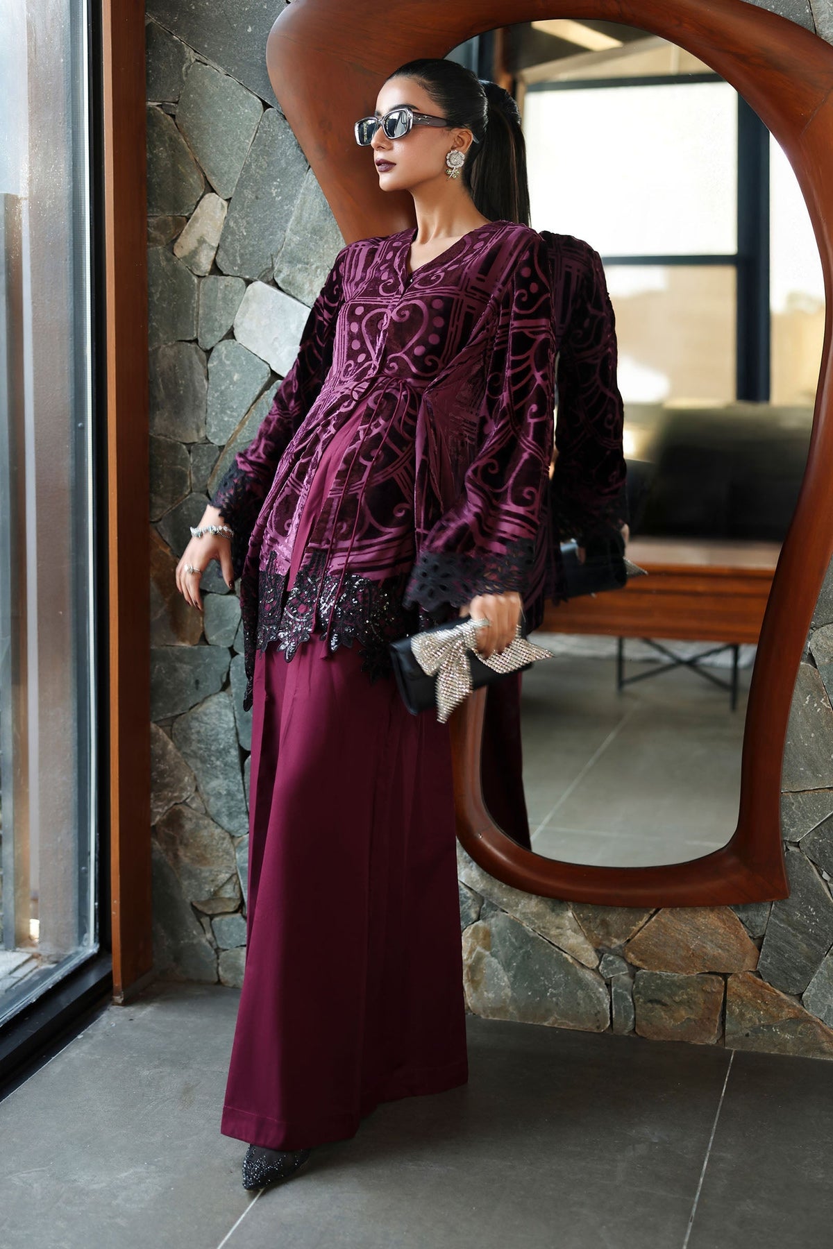 Maria B | Pre Fall 25 | DW-W25-12-Purple, image 3
