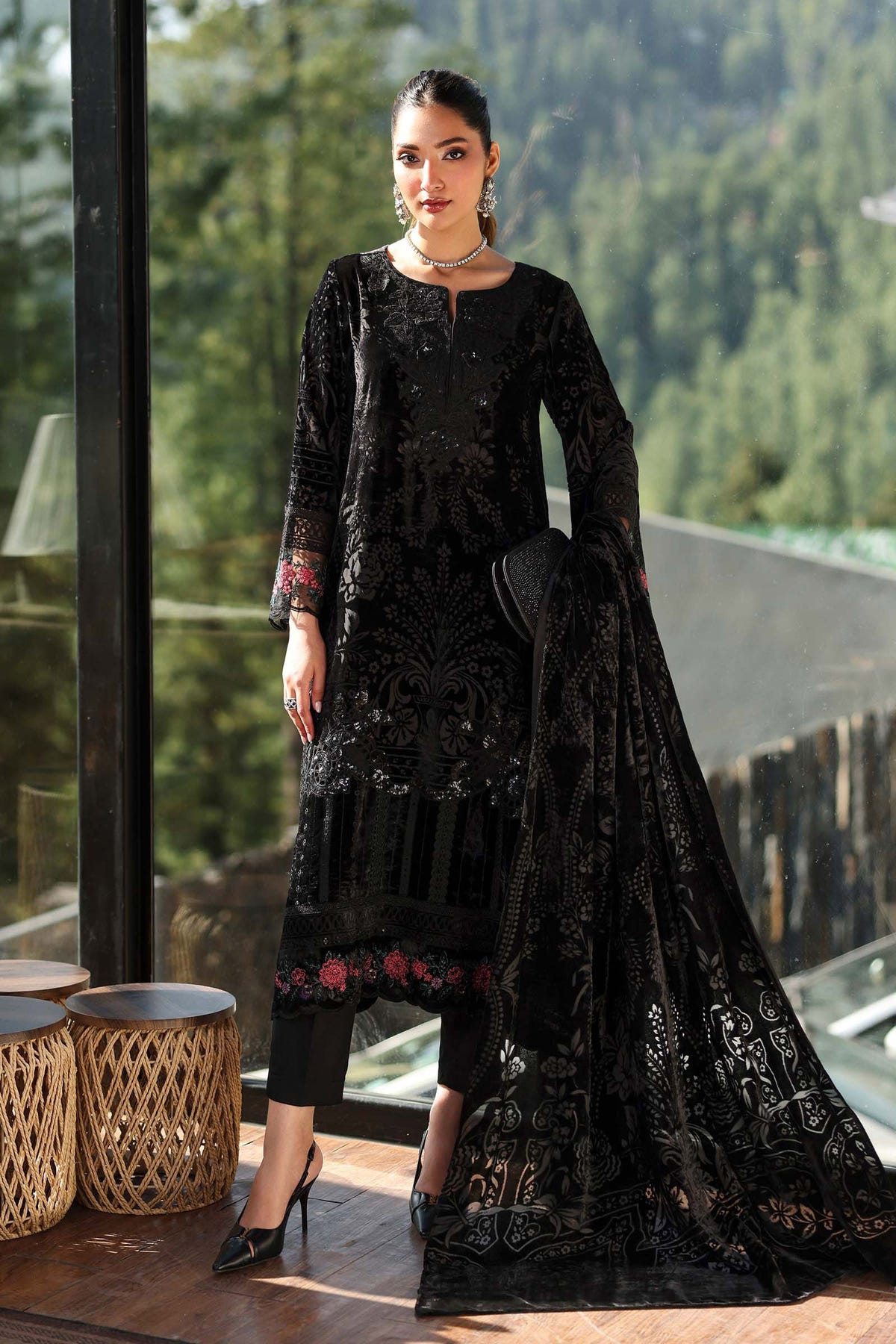 Maria B | Pre Fall 25 | DW-W25-23-Black