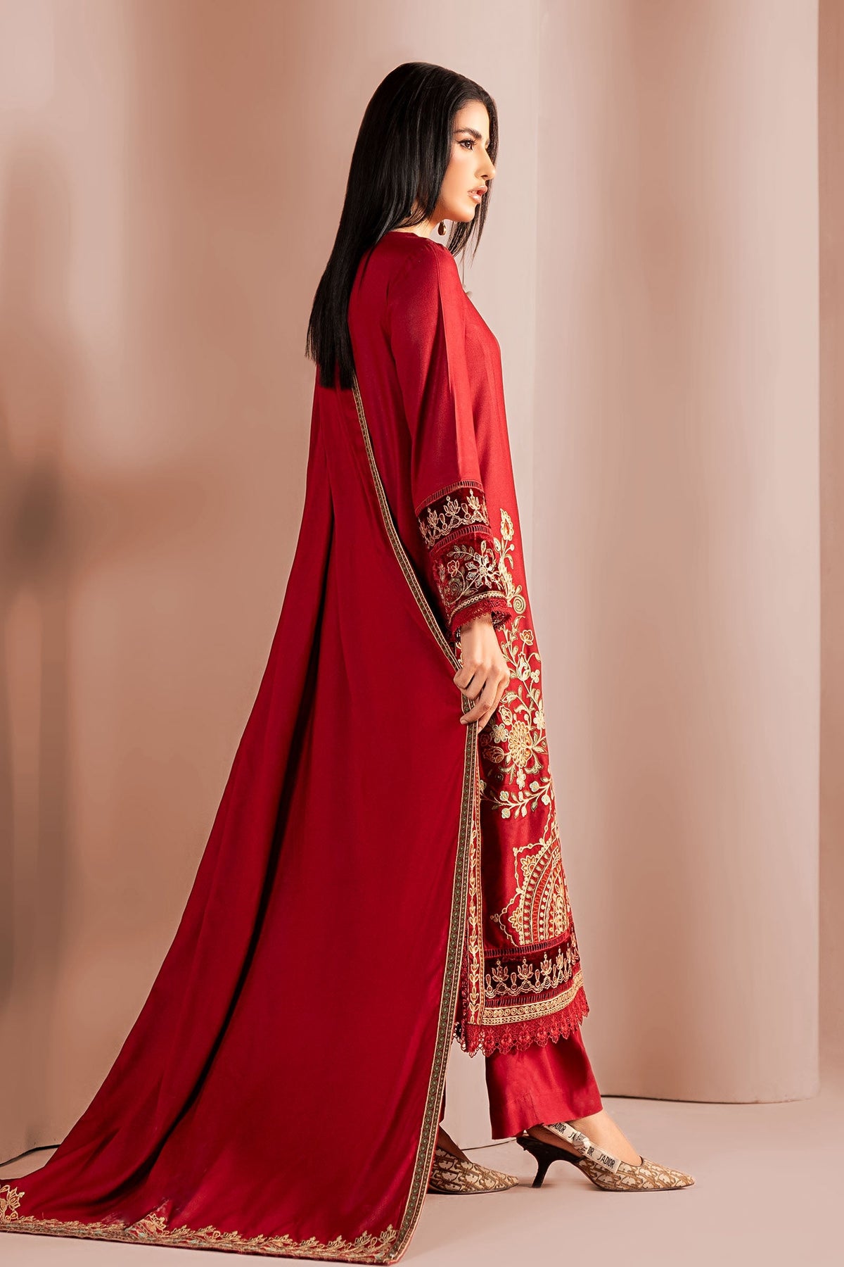 Maria B | Pre Fall 25 | DW-W25-36-Red-2