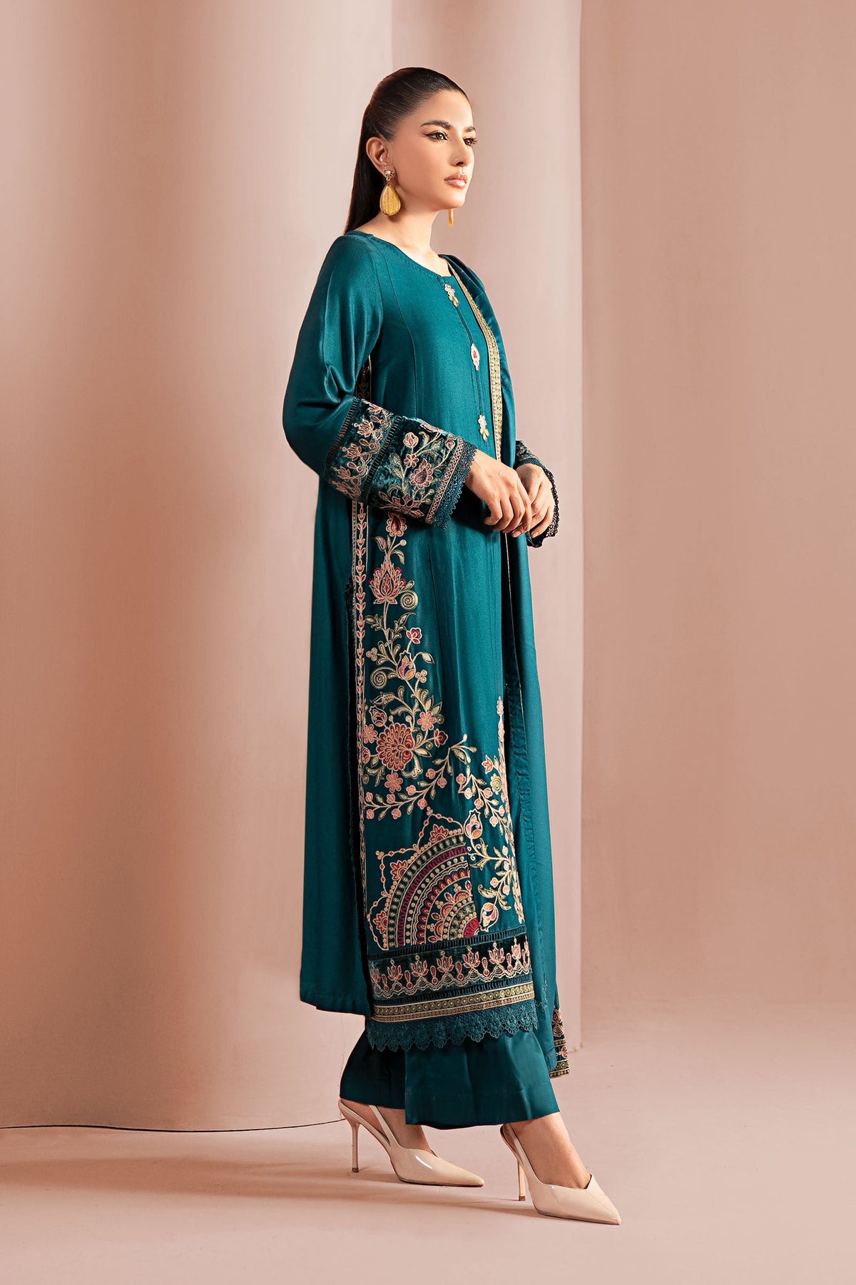 Maria B | Pre Fall 25 | DW-W25-36-Teal-3