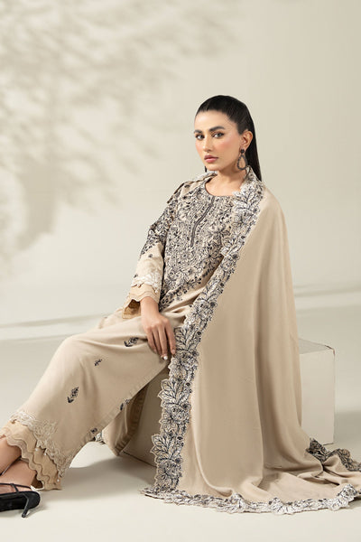 Maria B | Luxury Winter Pret 25 | DW-W25-47-BEIGE