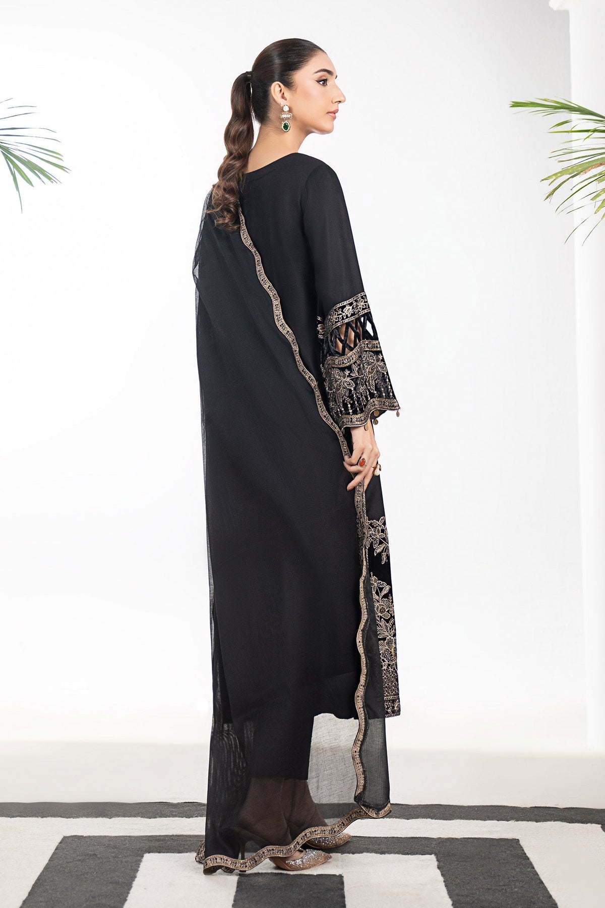 Maria B | Pre Fall 25 | DW-W25-48-Black-2