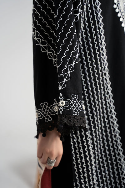 Maria B | Luxury Winter Pret 25 | DW-W25-51-Black