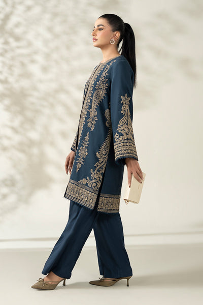 Maria B | Luxury Winter Pret 25 | DW-W25-58-Blue