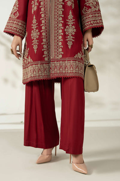 Maria B | Luxury Winter Pret 25 | DW-W25-58-Maroon