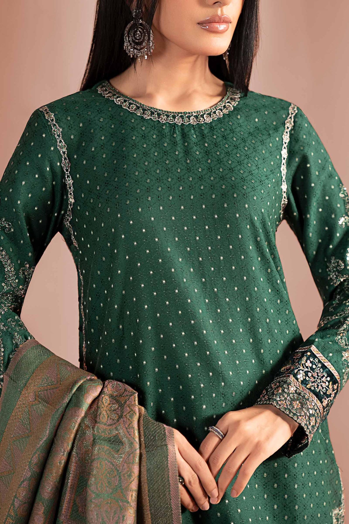 Maria B | Pre Fall 25 | DW-W25-61-Green-7
