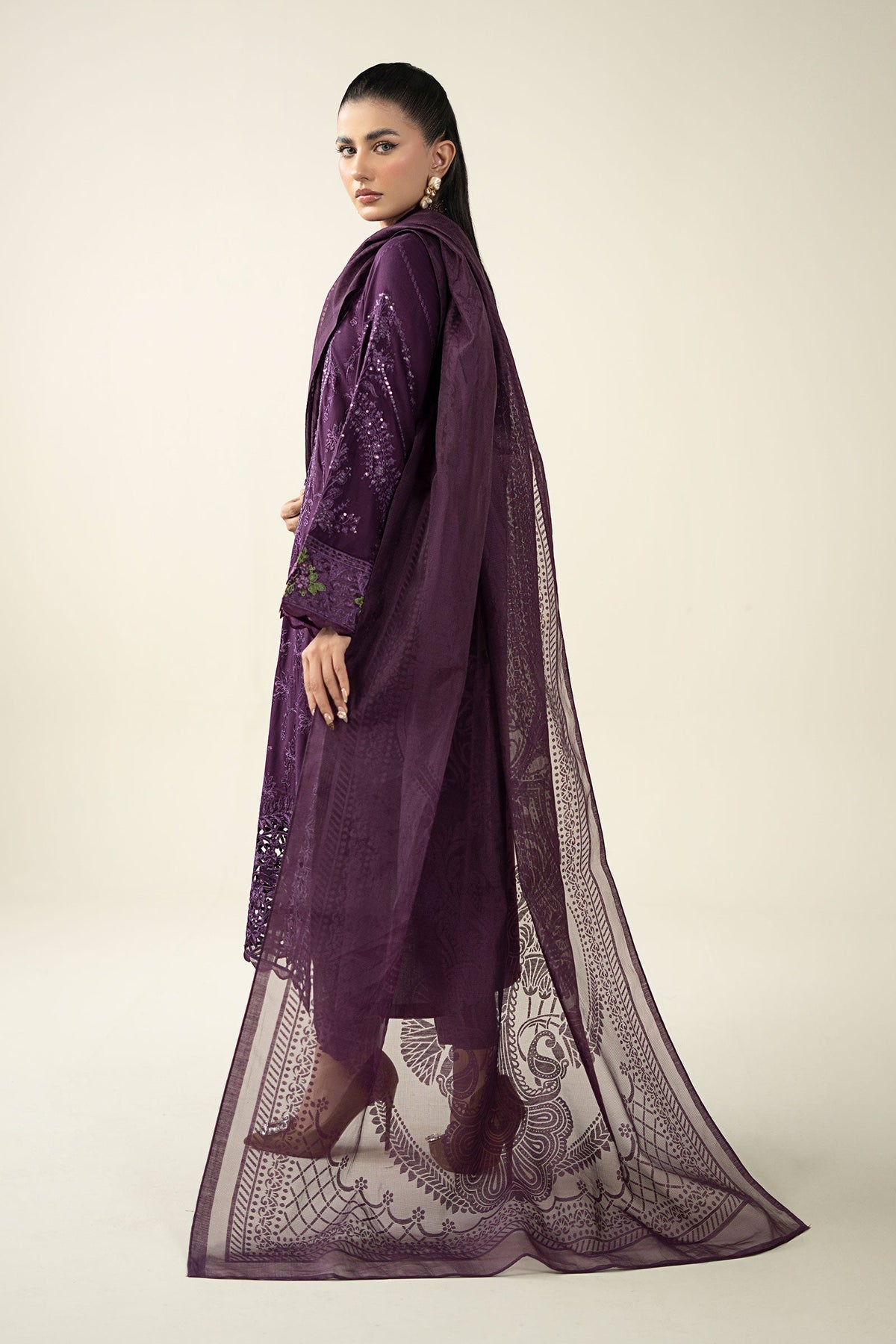 Maria B | Pre Fall 25 | Linen Suit- W25-74, image 2