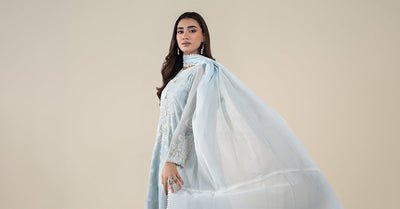 Maria B | Luxury Winter Pret 25 | DW-EA25-76-Blue