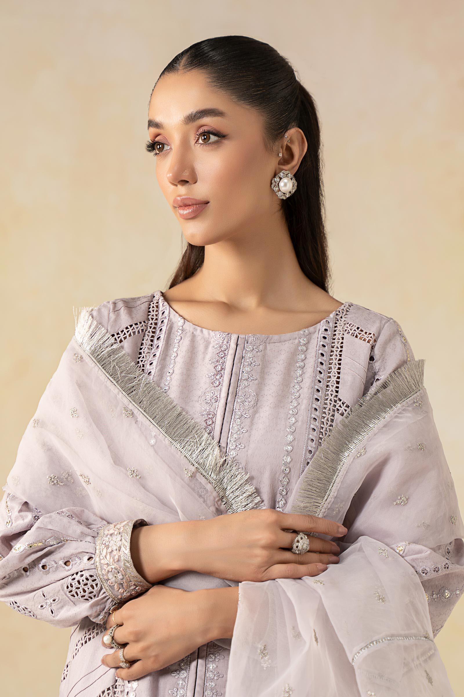 Maira B | Ready to Wear | DW-EF25-28 -  Maria B Luxury Pret -  House of Maryam