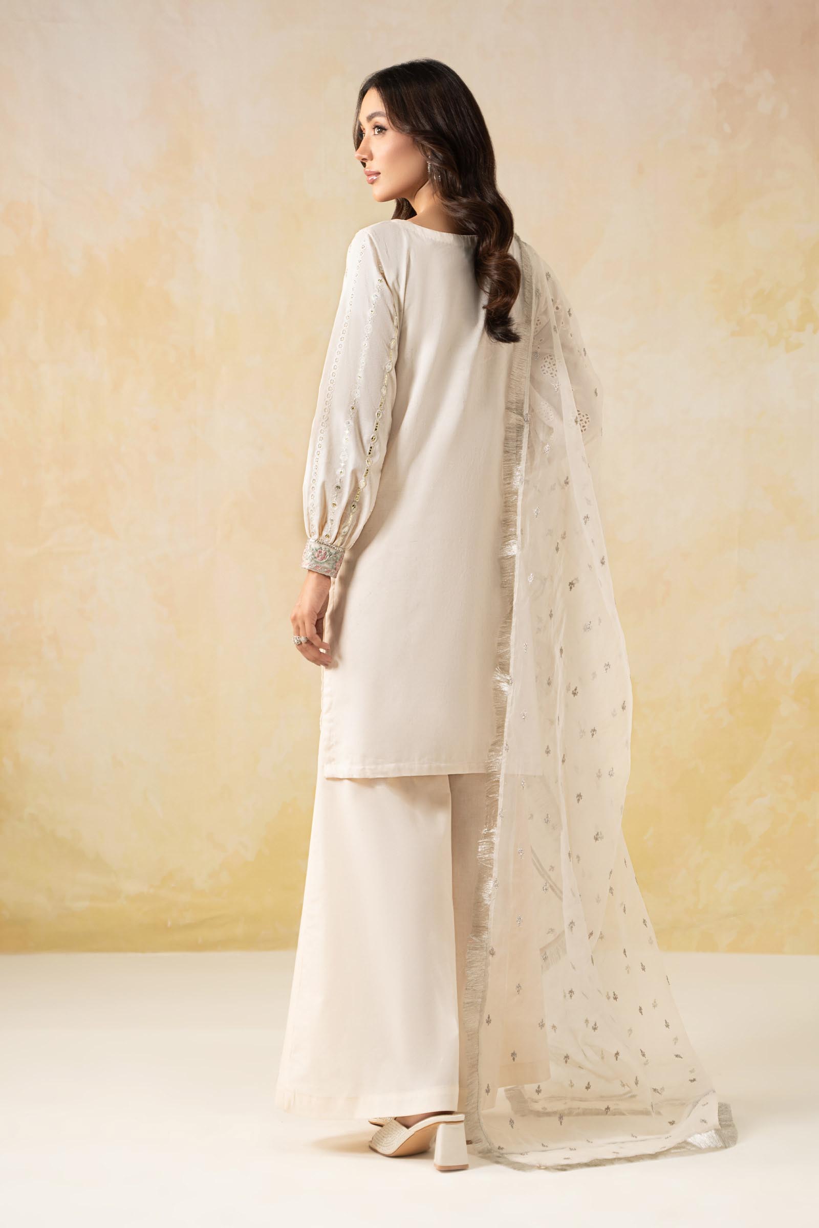 Maira B | Ready to Wear | DW-EF25-28 -  Maria B Luxury Pret -  House of Maryam