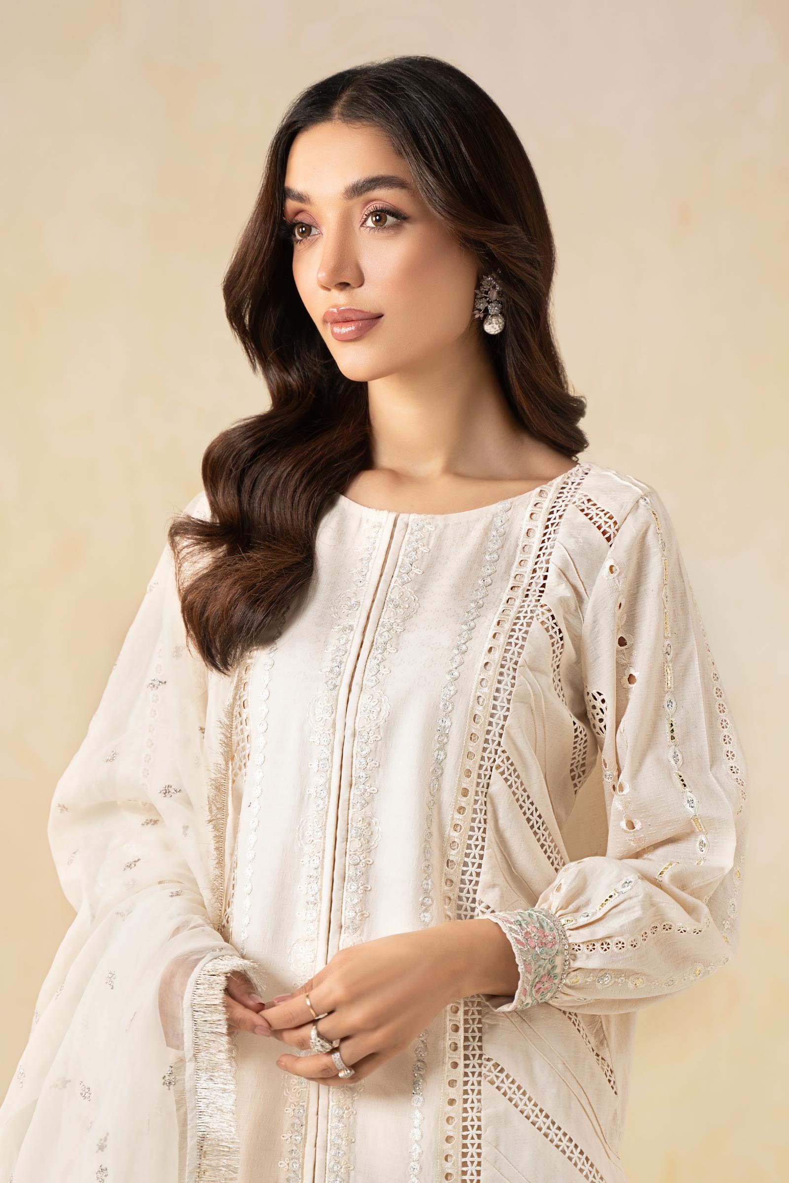 Maira B | Ready to Wear | DW-EF25-28 -  Maria B Luxury Pret -  House of Maryam