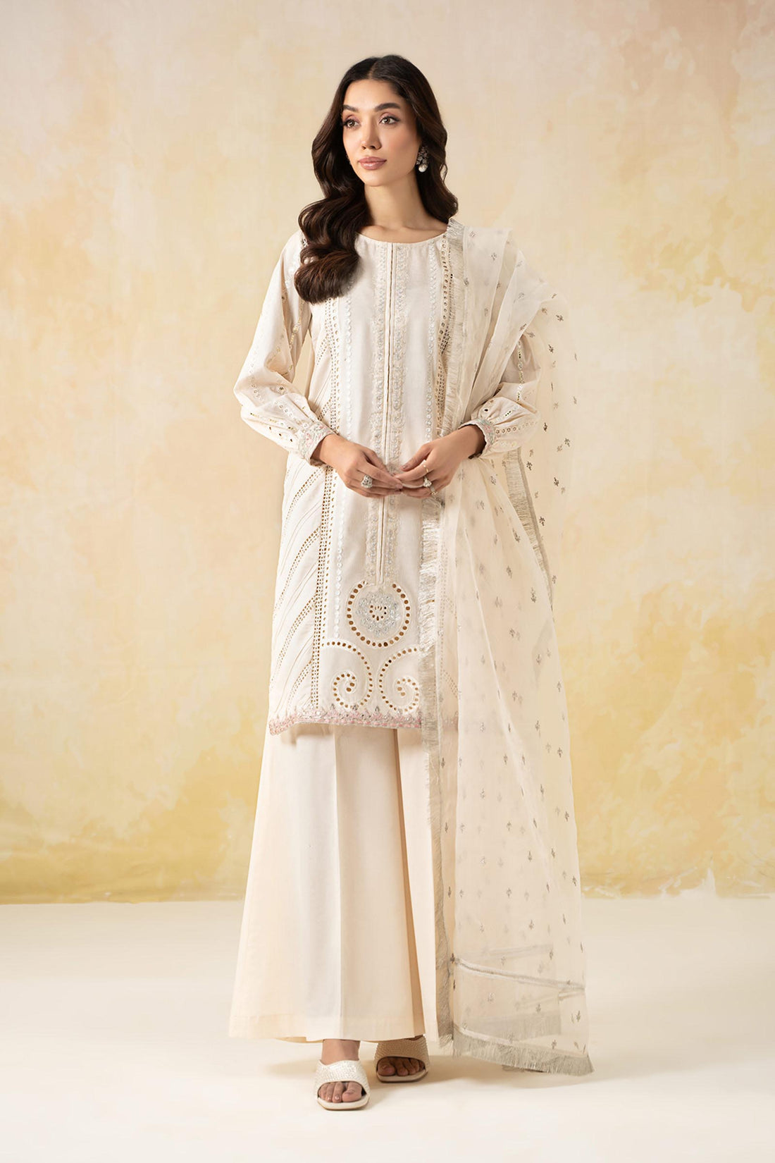 Maira B | Ready to Wear | DW-EF25-28 -  Maria B Luxury Pret -  House of Maryam