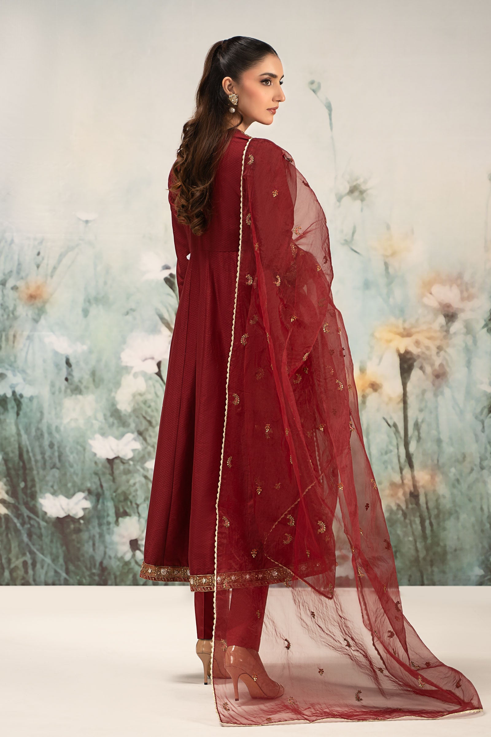 Maira B | Ready to Wear | DW-EF25-40 -  Maria B Luxury Pret -  House of Maryam