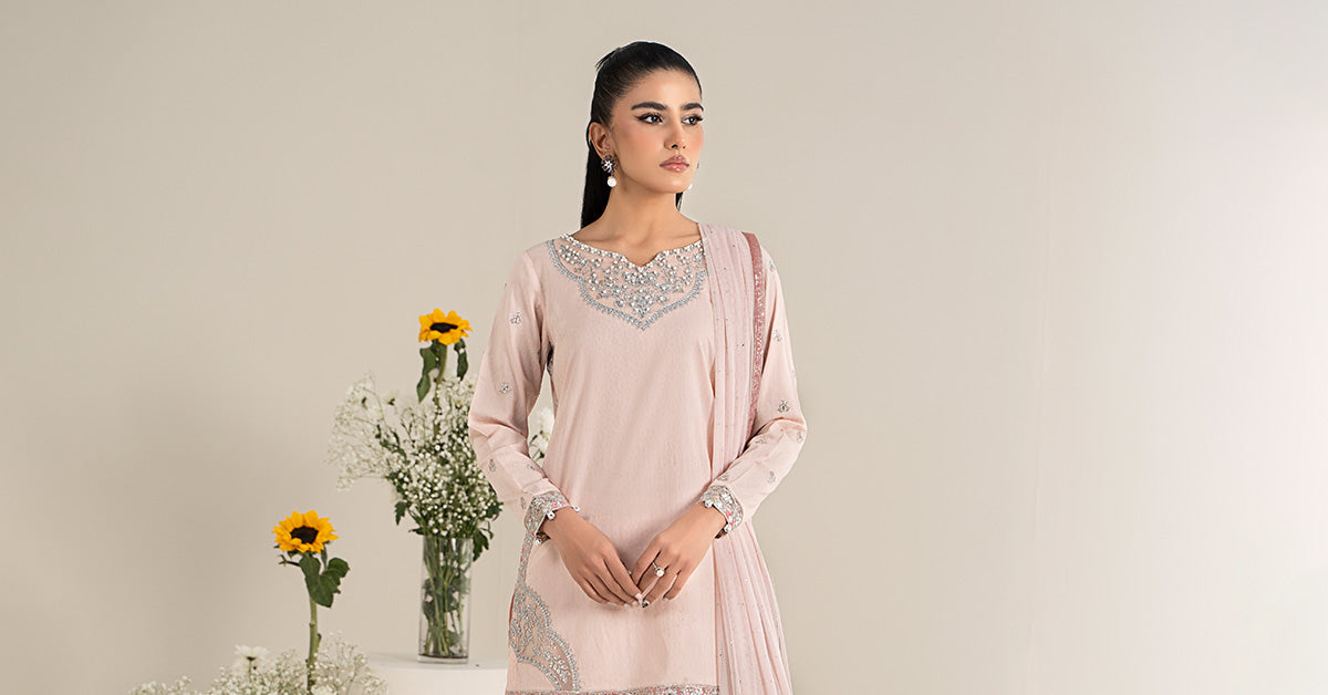 Maira B | Ready to Wear | DW-EF25-61 -  Maria B Luxury Pret -  House of Maryam