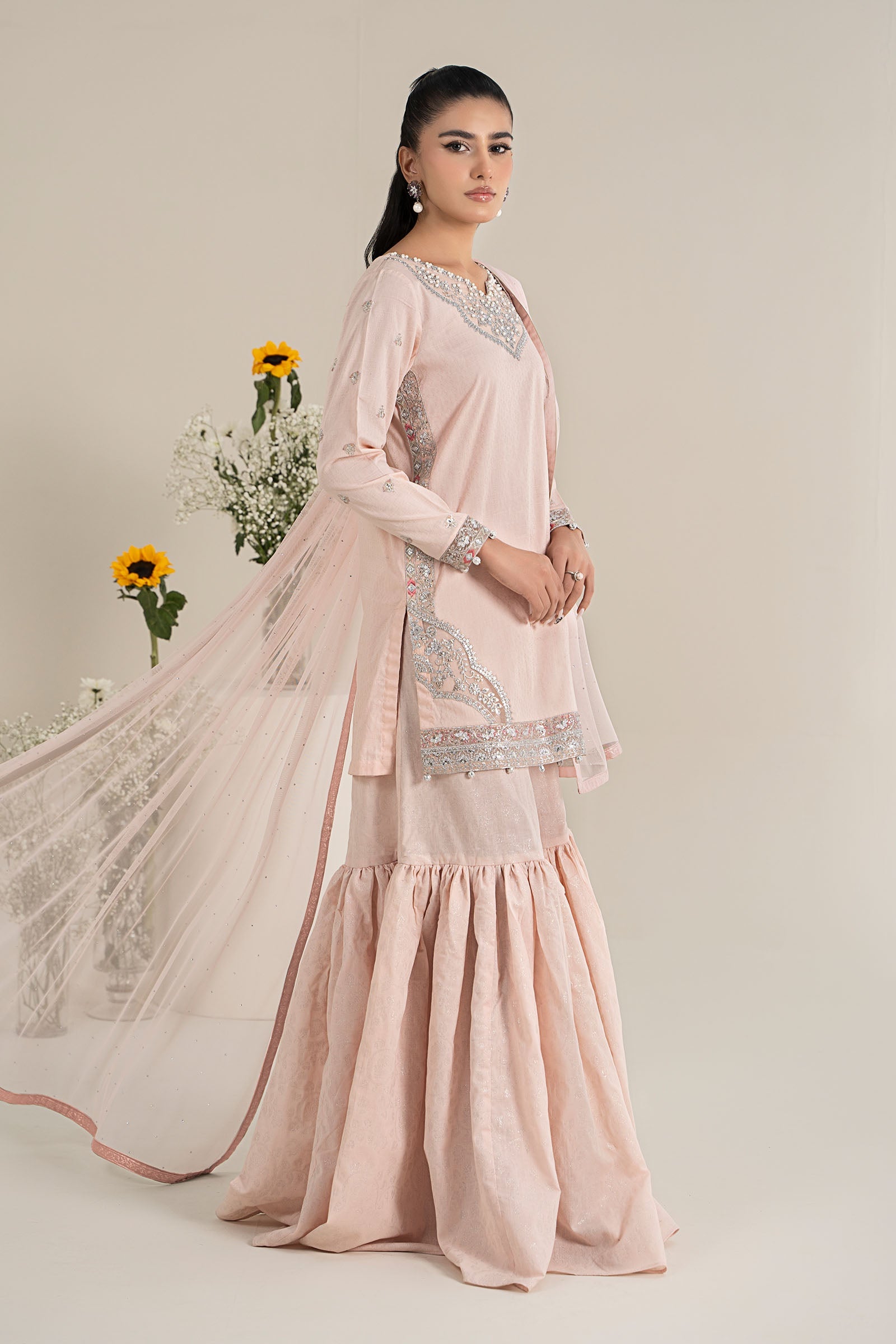 Maira B | Ready to Wear | DW-EF25-61 -  Maria B Luxury Pret -  House of Maryam