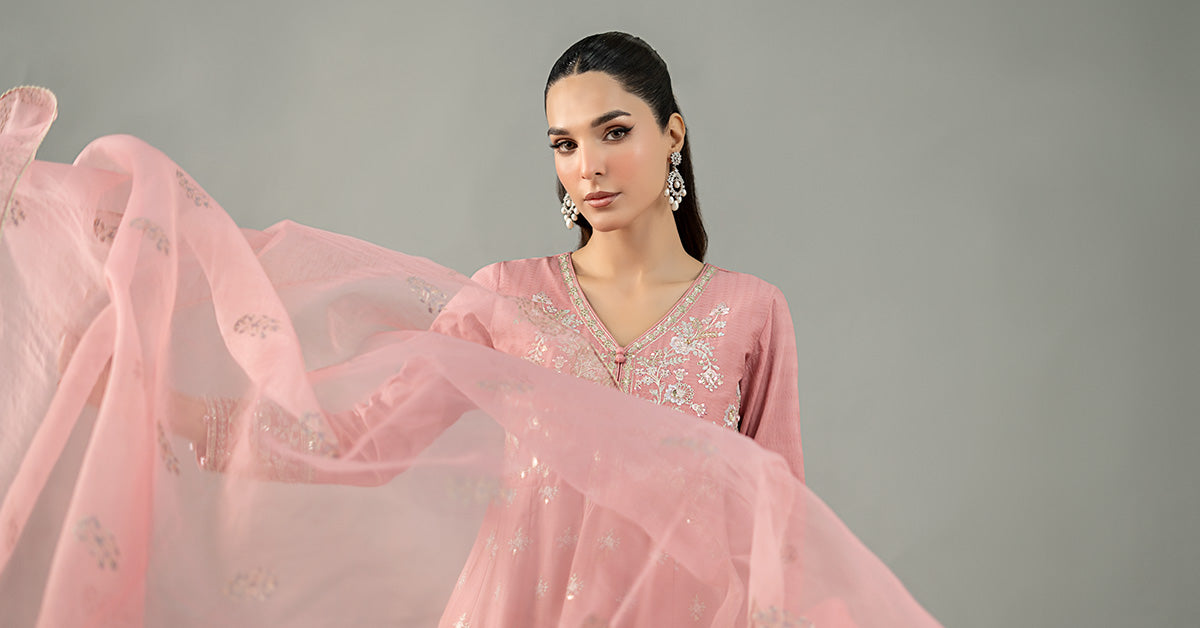 Maira B | Ready to Wear | DW-EF25-76 -  Maria B Luxury Pret -  House of Maryam