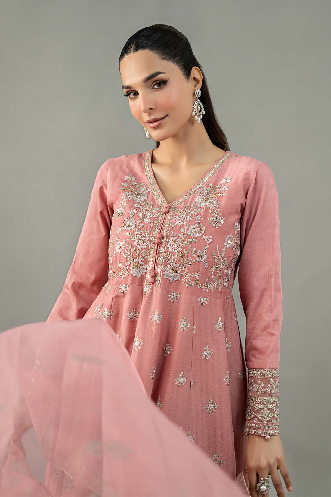 Maira B | Ready to Wear | DW-EF25-76 -  Maria B Luxury Pret -  House of Maryam
