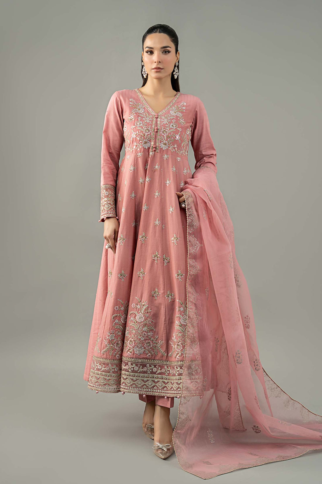 Maira B | Ready to Wear | DW-EF25-76 -  Maria B Luxury Pret -  House of Maryam