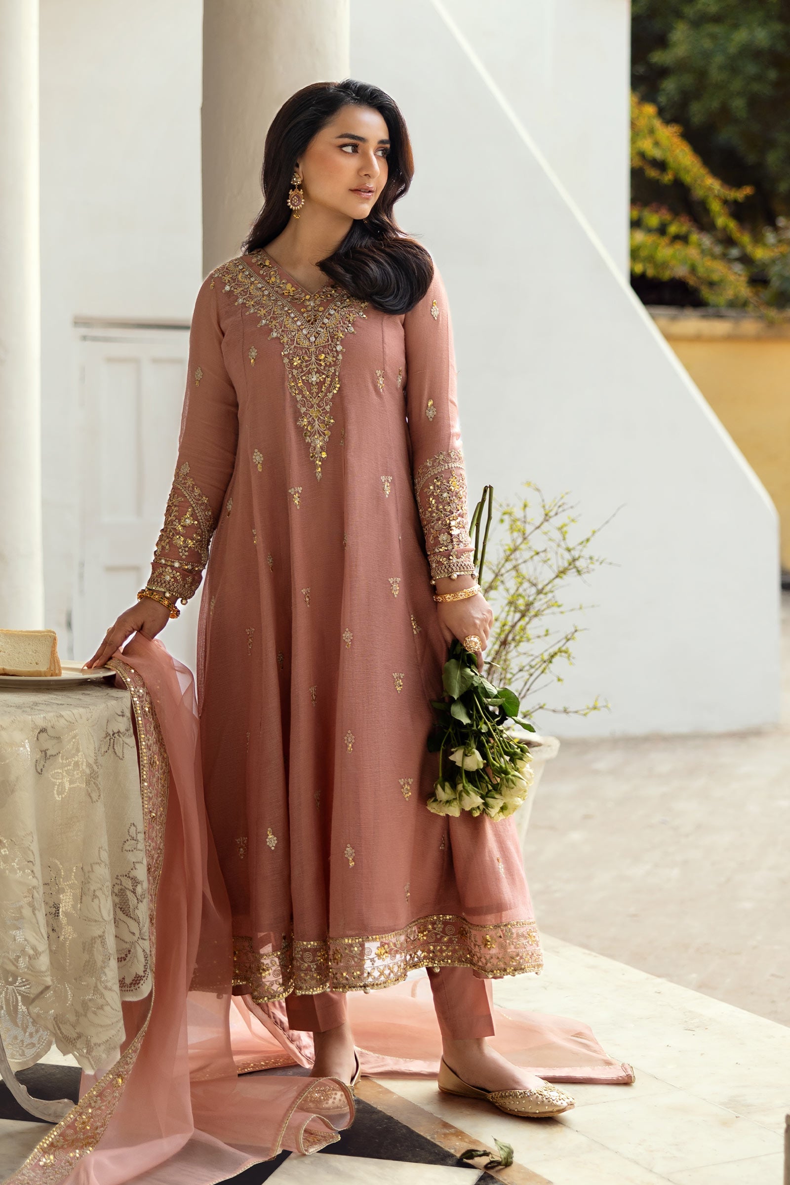 Maira B | Ready to Wear | DW-EF25-88 -  Maria B Luxury Pret -  House of Maryam