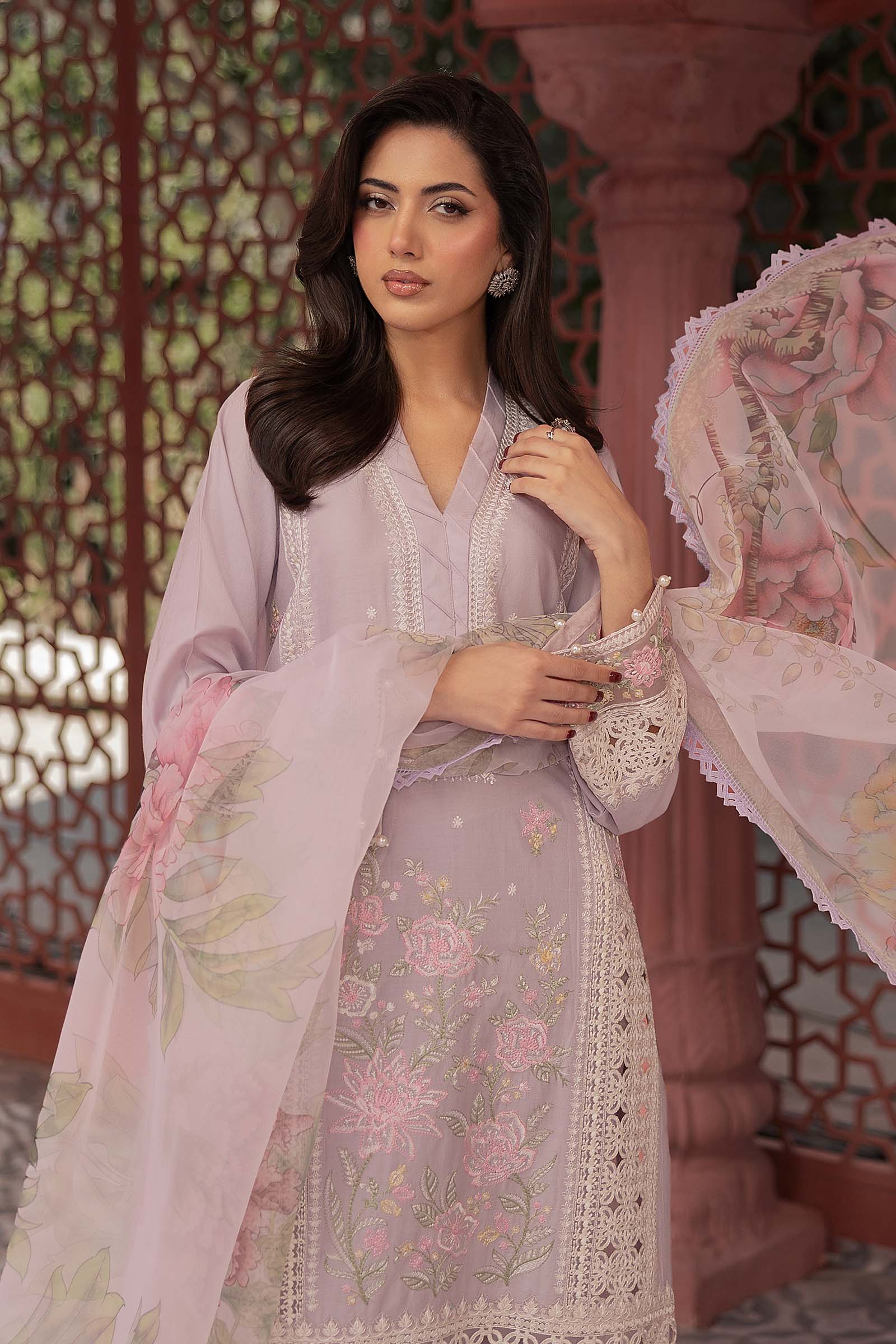 Maria B | Luxury Pret 25 | DW-EF25-151 -  Maria B Ladies Clothes - Original Designer Dress - House of Maryam