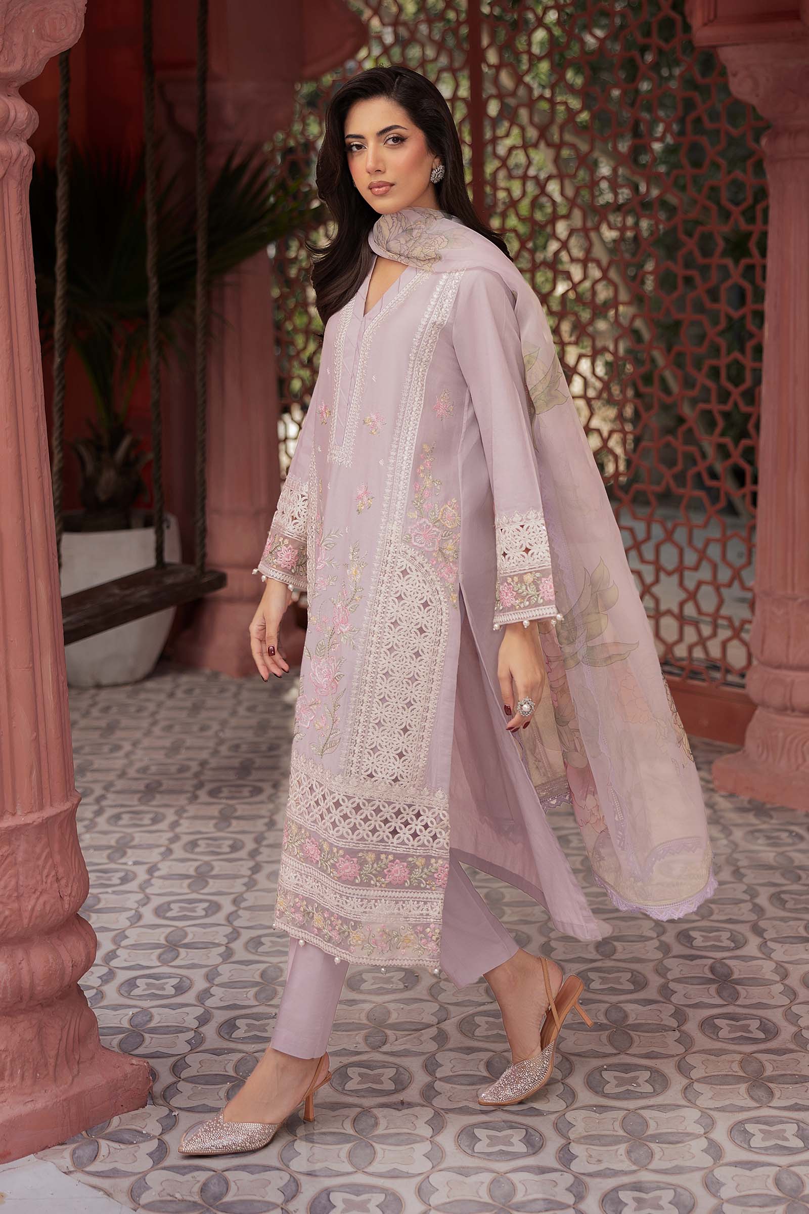 Maria B | Luxury Pret 25 | DW-EF25-151 -  Maria B Ladies Clothes - Original Designer Dress - House of Maryam