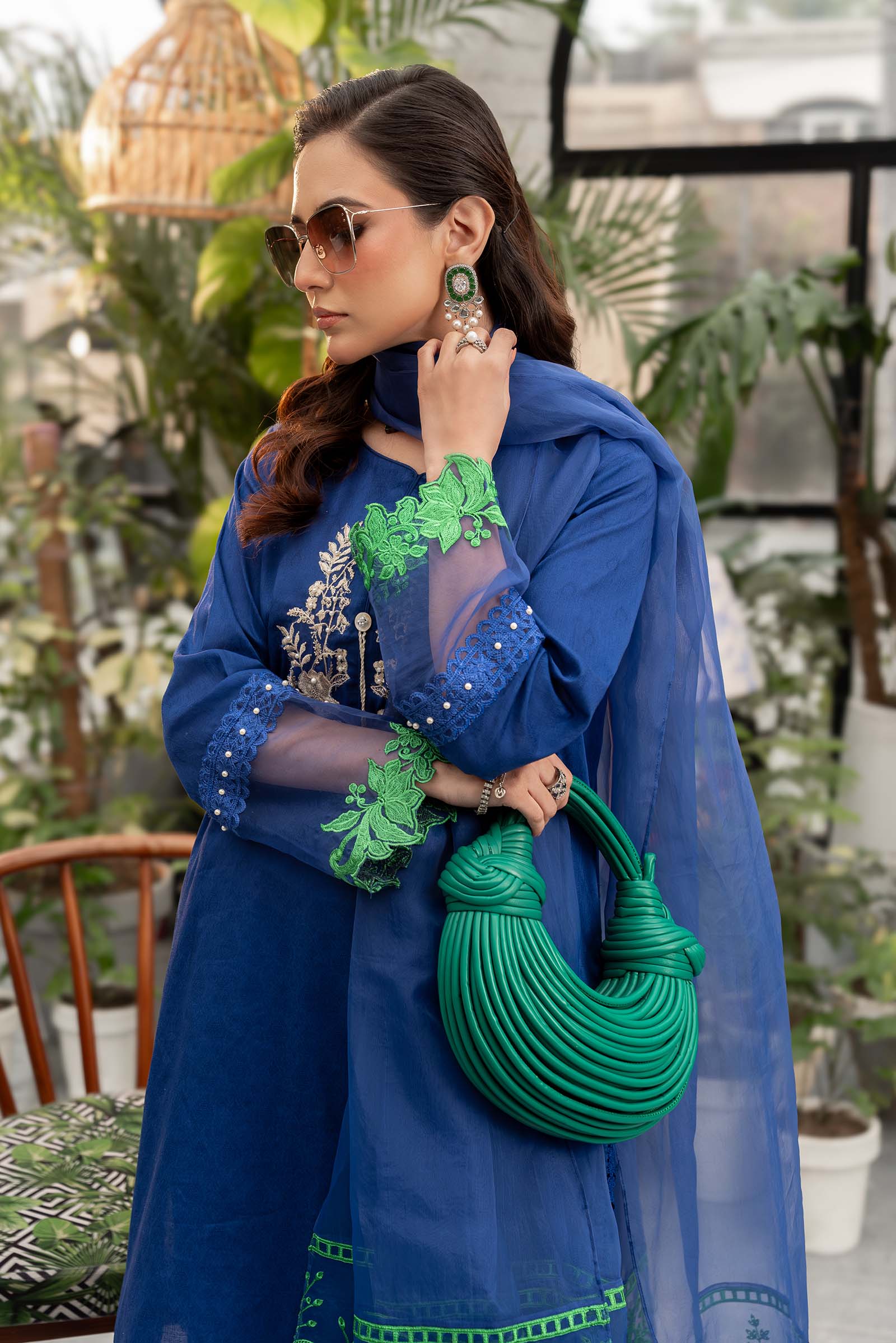 Maira B | Ready to Wear | DW-EF25-15 -  Maria B Luxury Pret -  House of Maryam