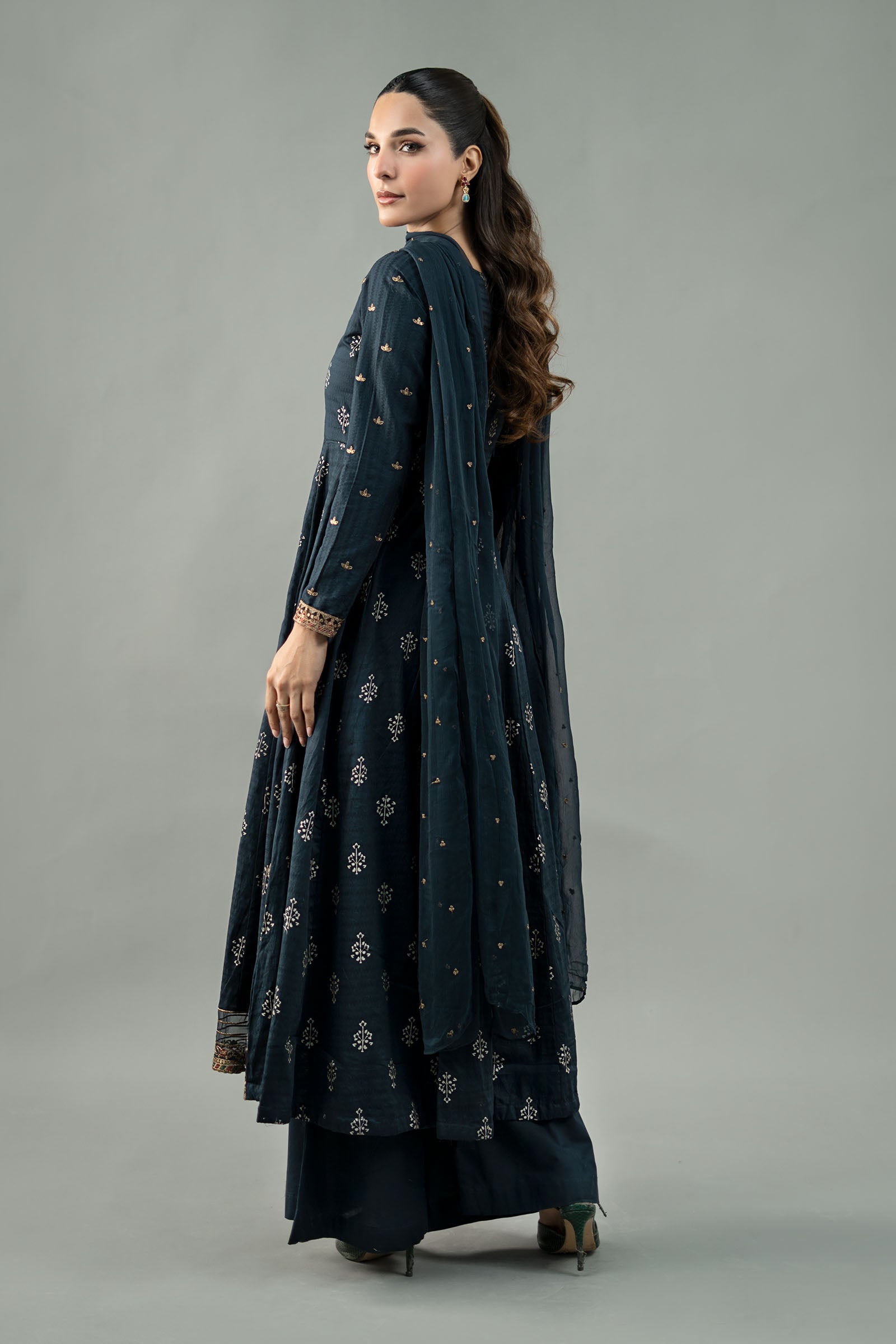 Maira B | Ready to Wear | DW-EF21-04R1 -  Maria B Luxury Pret -  House of Maryam