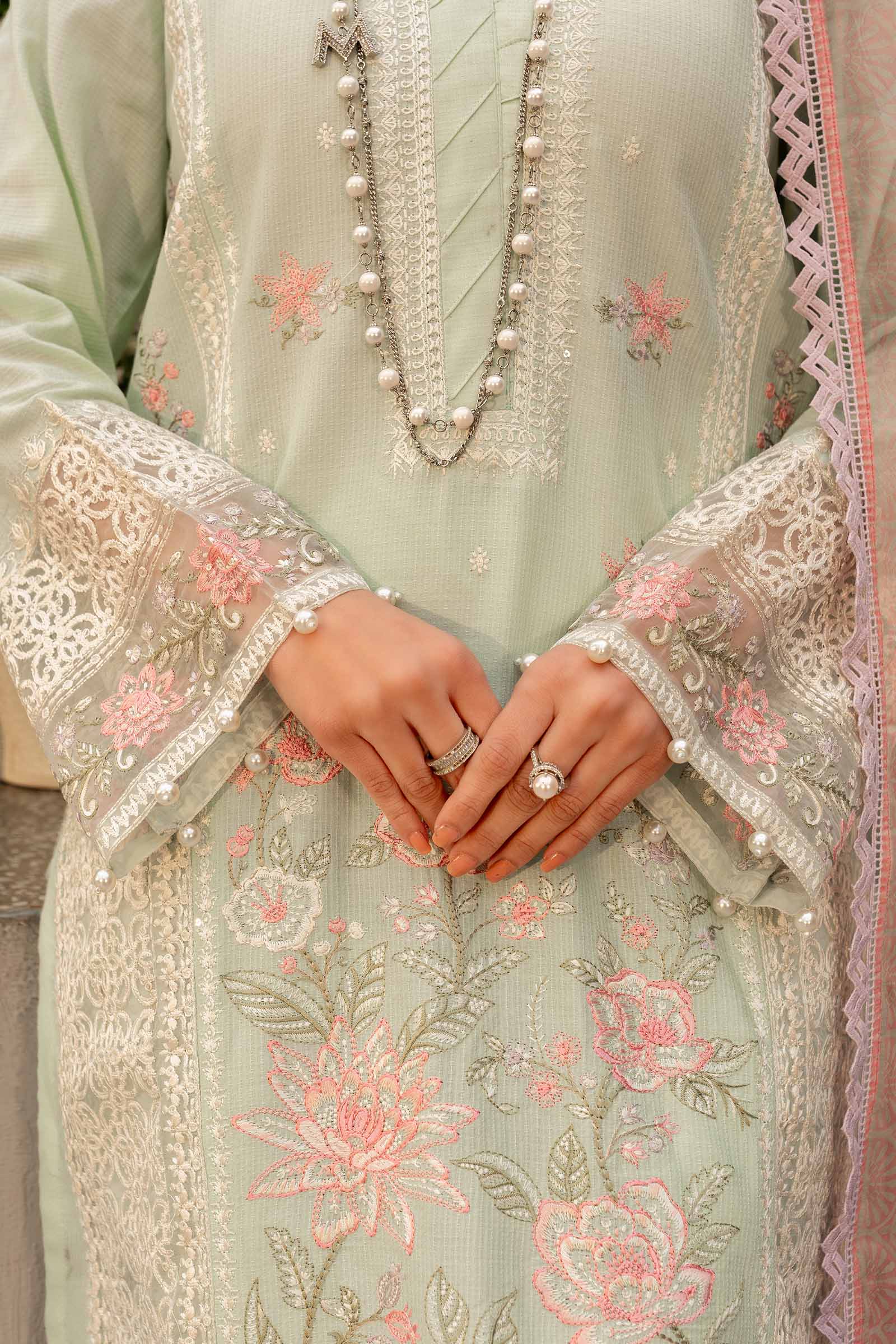 Maira B | Ready to Wear | DW-EF25-151 -  Maria B Luxury Pret -  House of Maryam