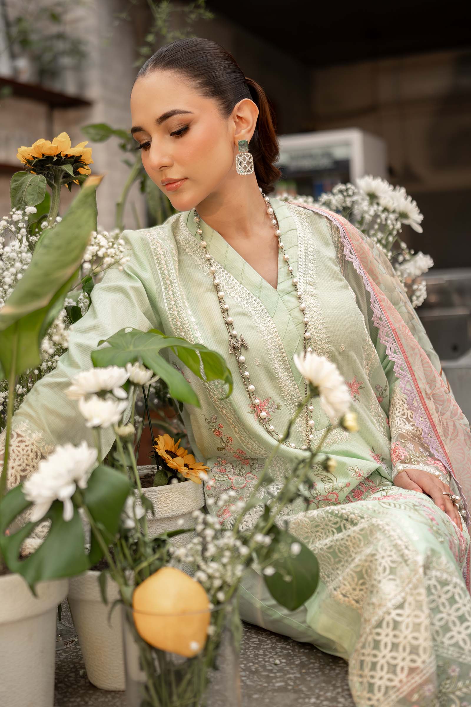 Maira B | Ready to Wear | DW-EF25-151 -  Maria B Luxury Pret -  House of Maryam