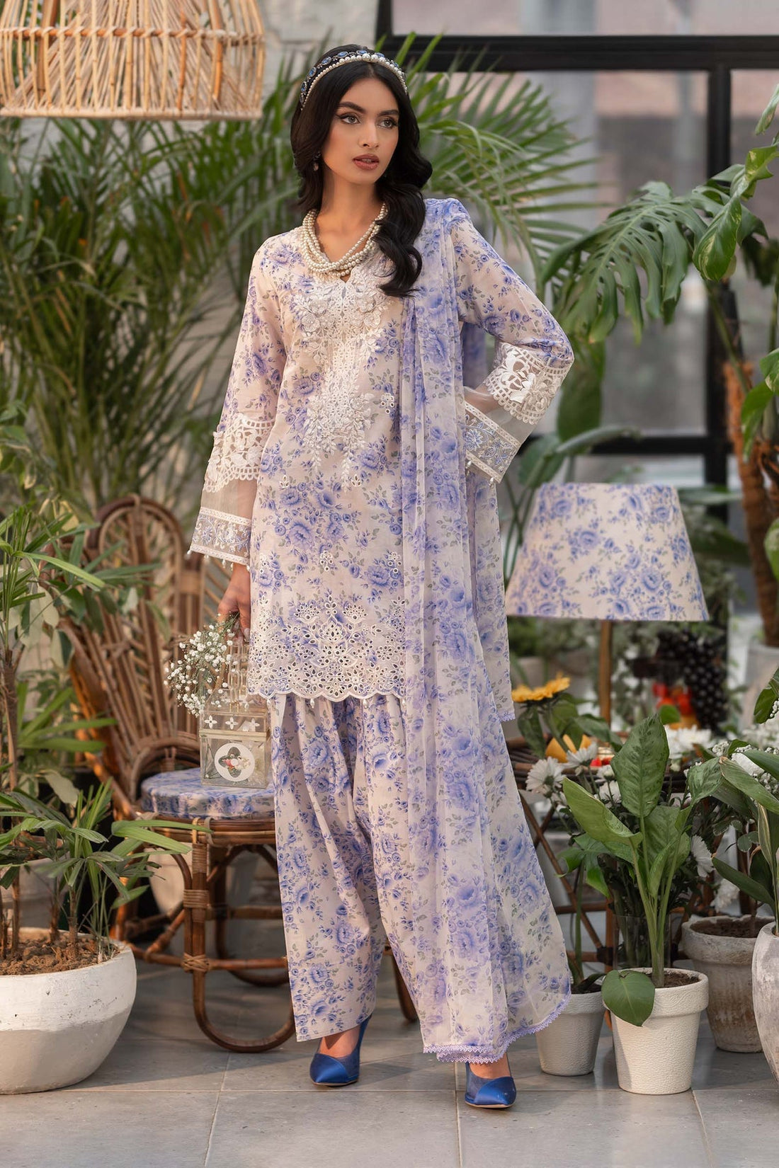 Maria B | Casual Pret 25 | DW-EF25-36 -  Maria B Ladies Clothes -  House of Maryam