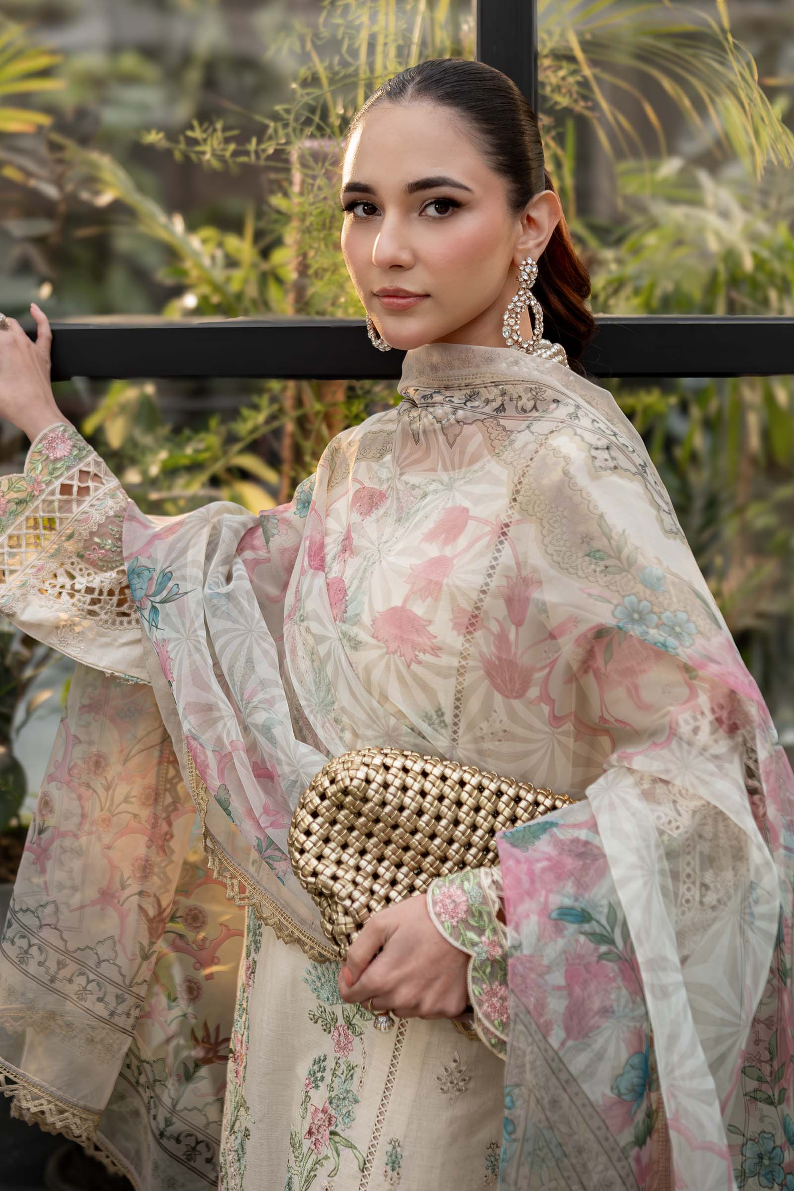 Maira B | Ready to Wear | DW-EF25-47 -  Maria B Luxury Pret -  House of Maryam