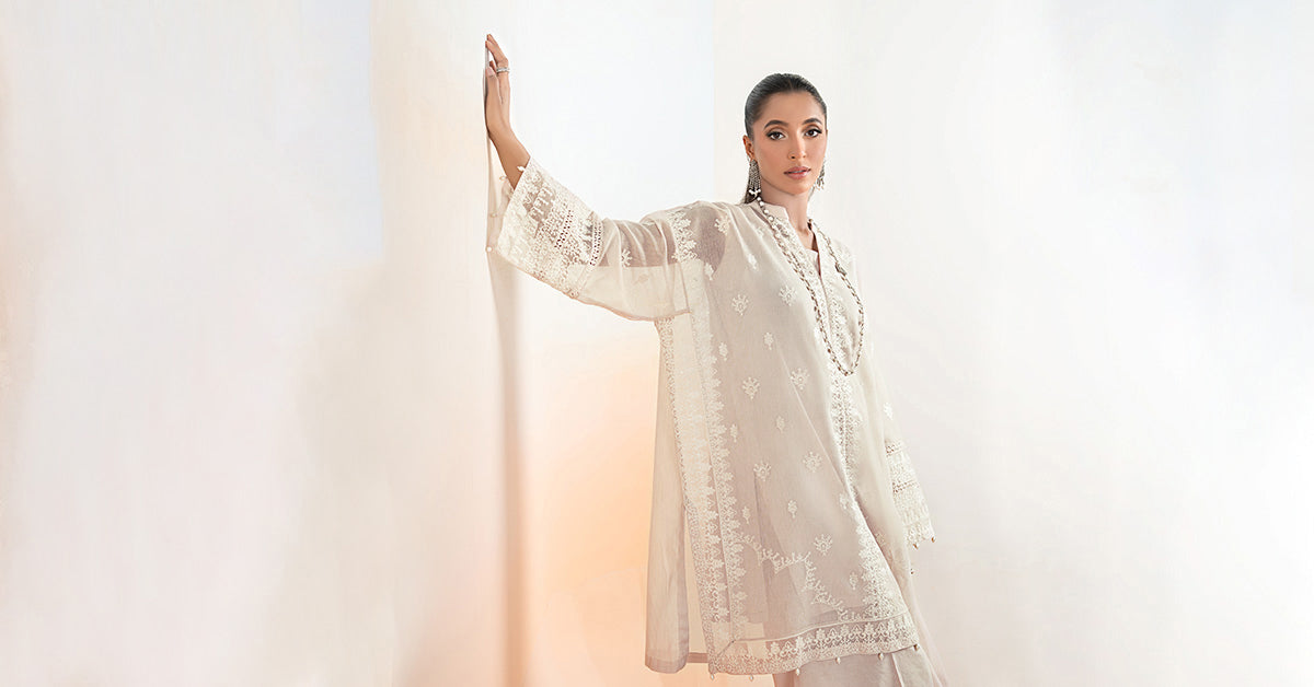 Maira B | Ready to Wear | DW-EF25-92 -  Maria B Luxury Pret -  House of Maryam