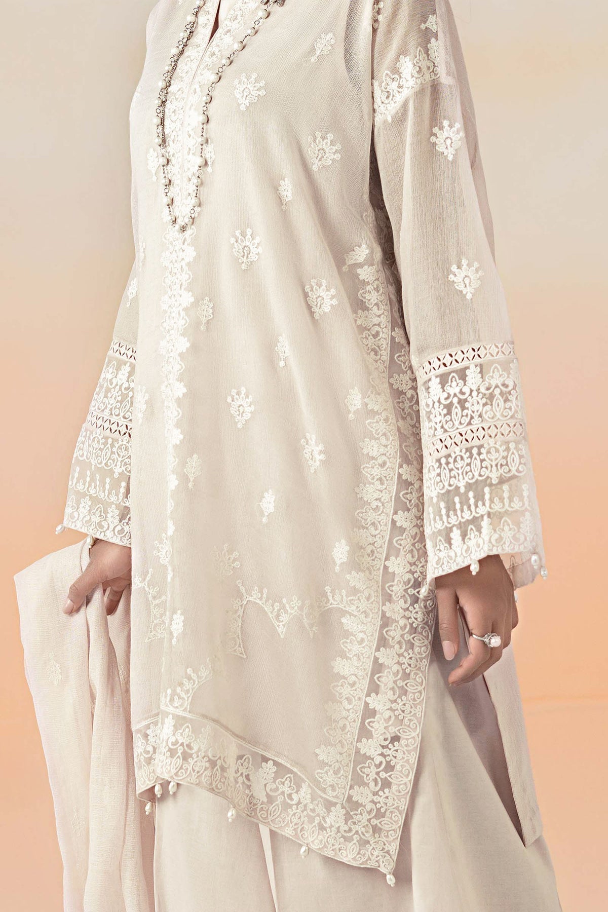 Maria B | Casual Pret 25 | DW-EF25-92 -  Maria B Ladies Clothes - Original Designer Dress - House of Maryam