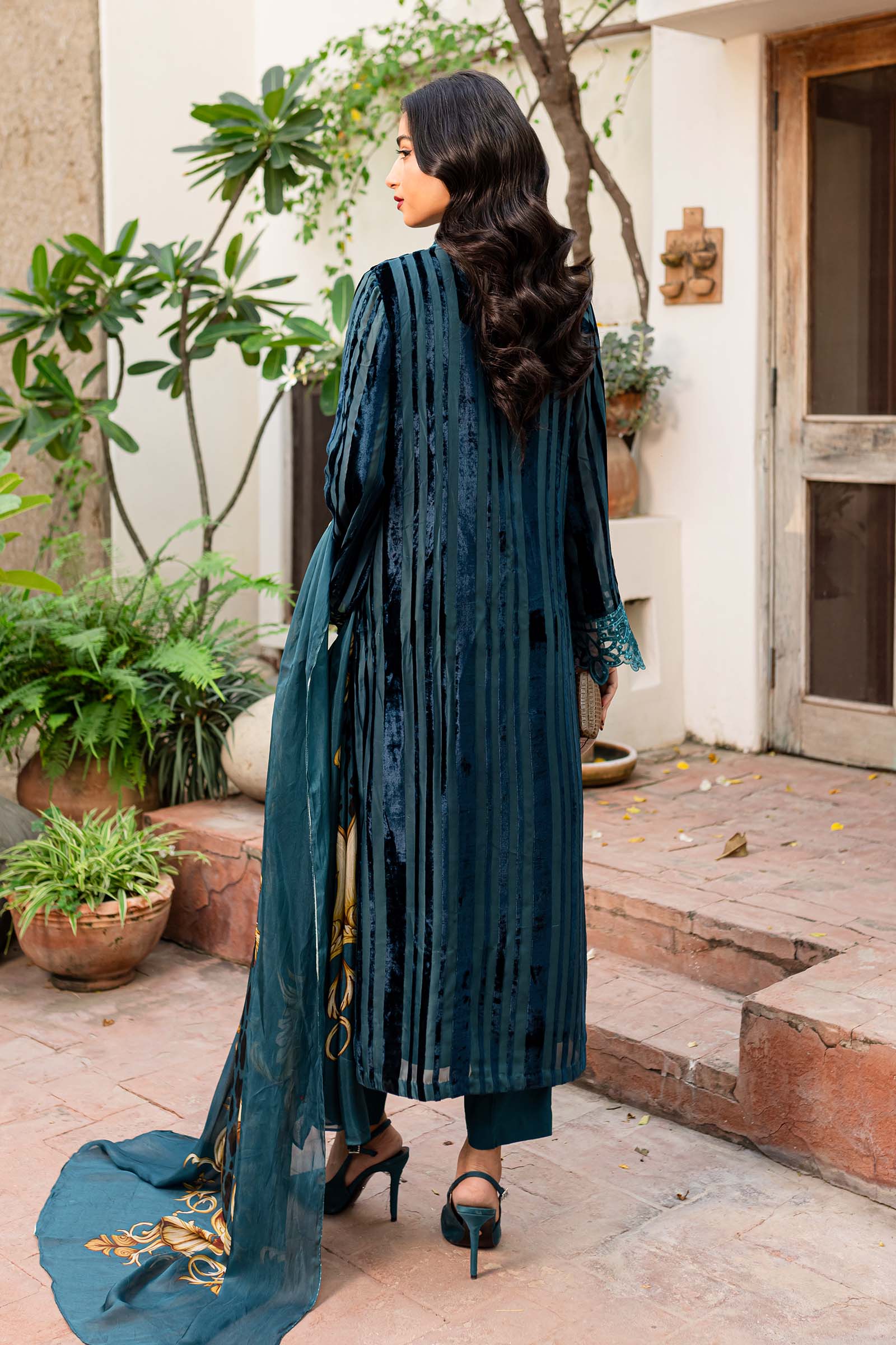 Maira B | Ready to Wear | DW-W24-173 -  Maria B Luxury Pret -  House of Maryam