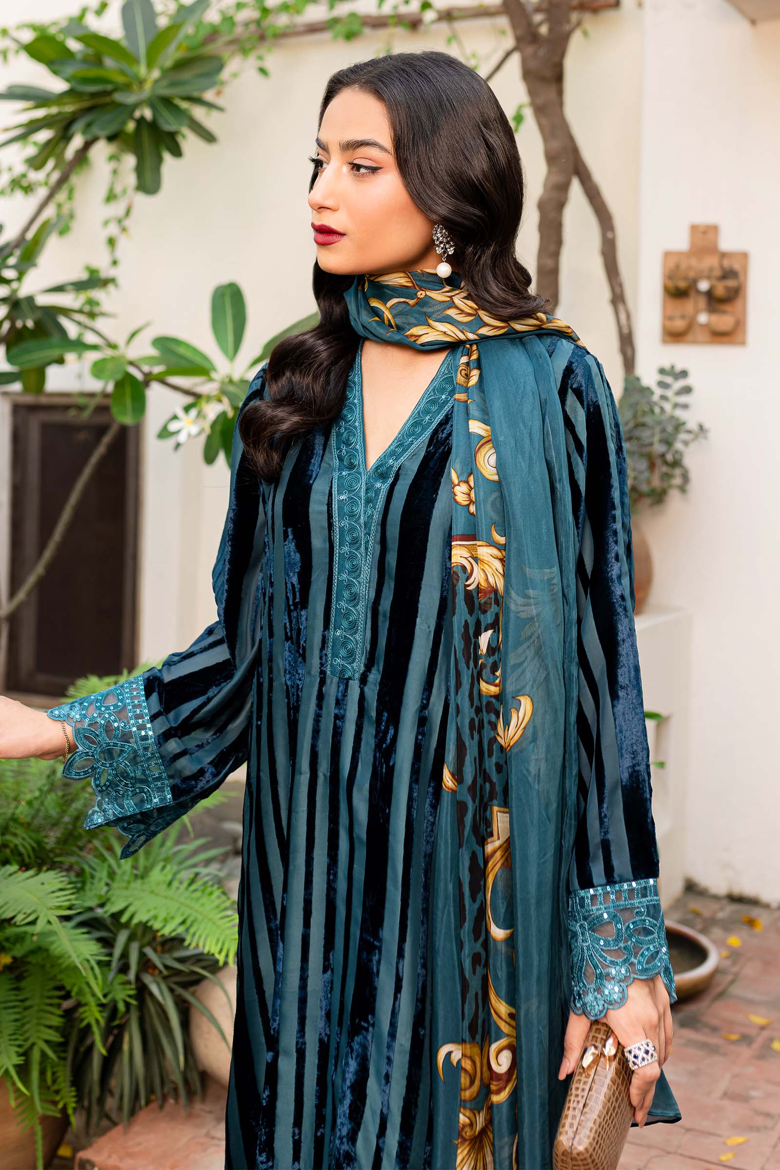 Maira B | Ready to Wear | DW-W24-173 -  Maria B Luxury Pret -  House of Maryam