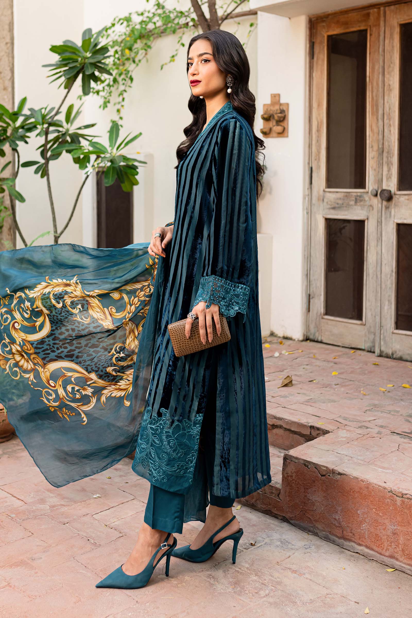 Maira B | Ready to Wear | DW-W24-173 -  Maria B Luxury Pret -  House of Maryam