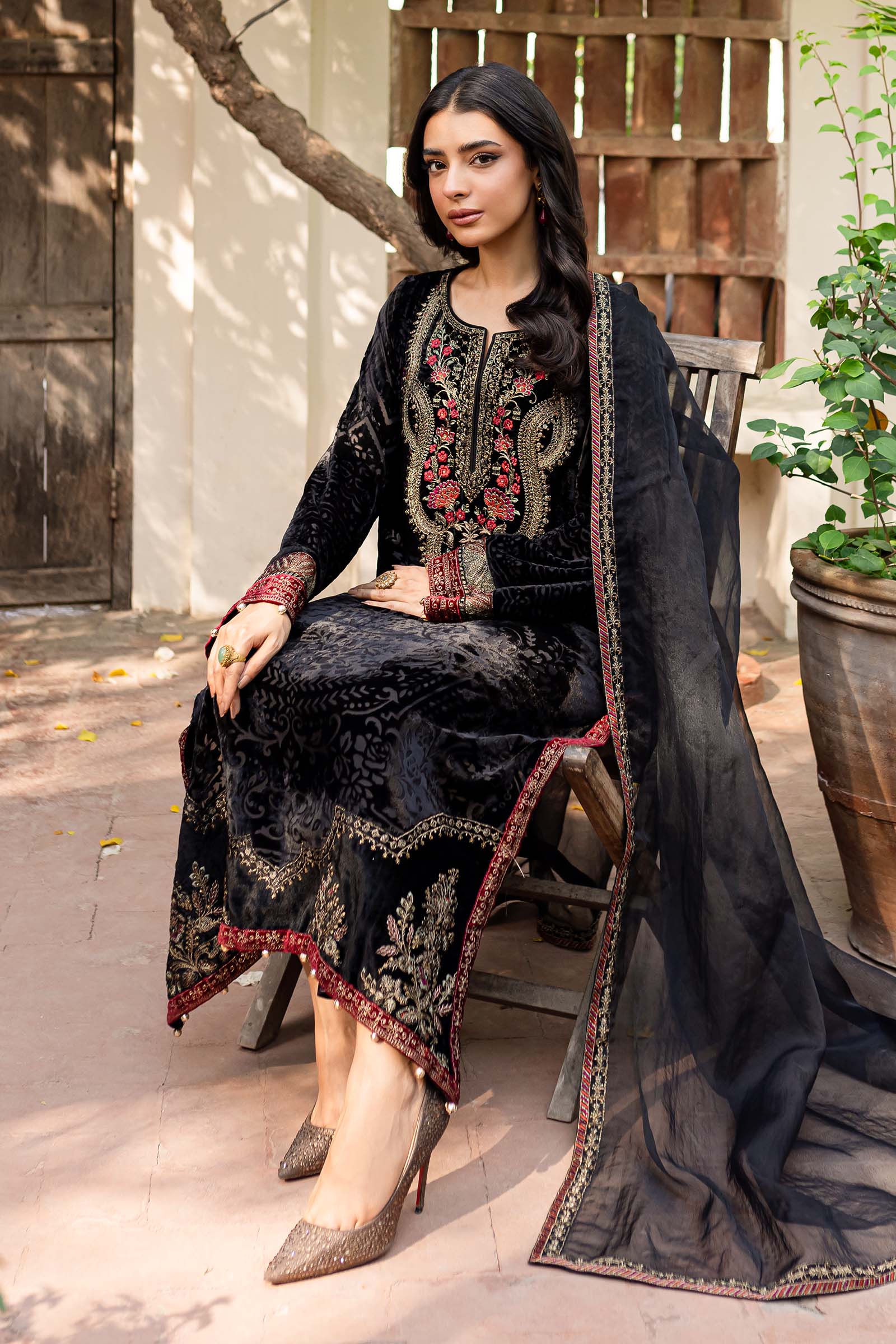 Maira B | Ready to Wear | DW-W24-174 -  Maria B Luxury Pret -  House of Maryam