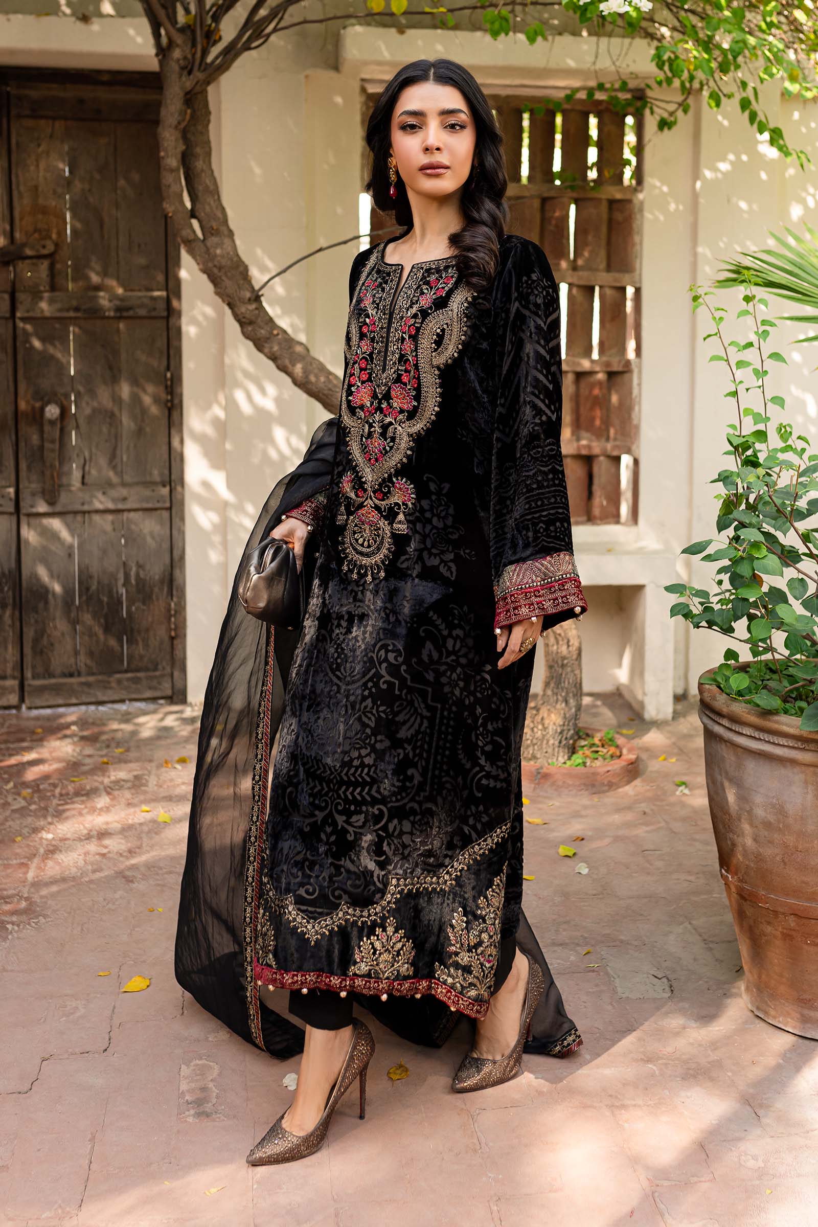 Maira B | Ready to Wear | DW-W24-174 -  Maria B Luxury Pret -  House of Maryam