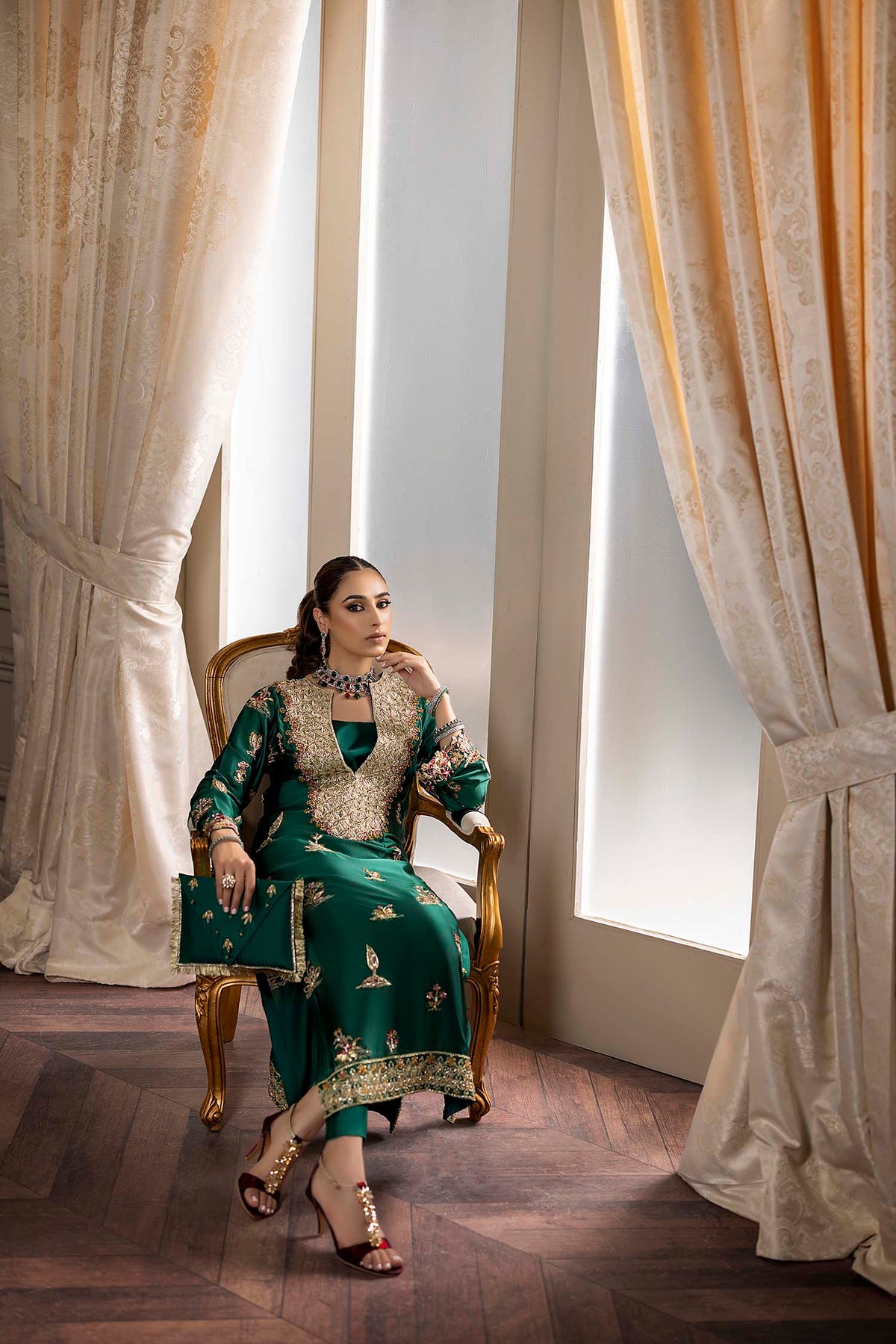 Nuriyaa | Rozanne Formals | Daphne -  Nuriyaa Luxury Pret - Original Designer Dress - House of Maryam