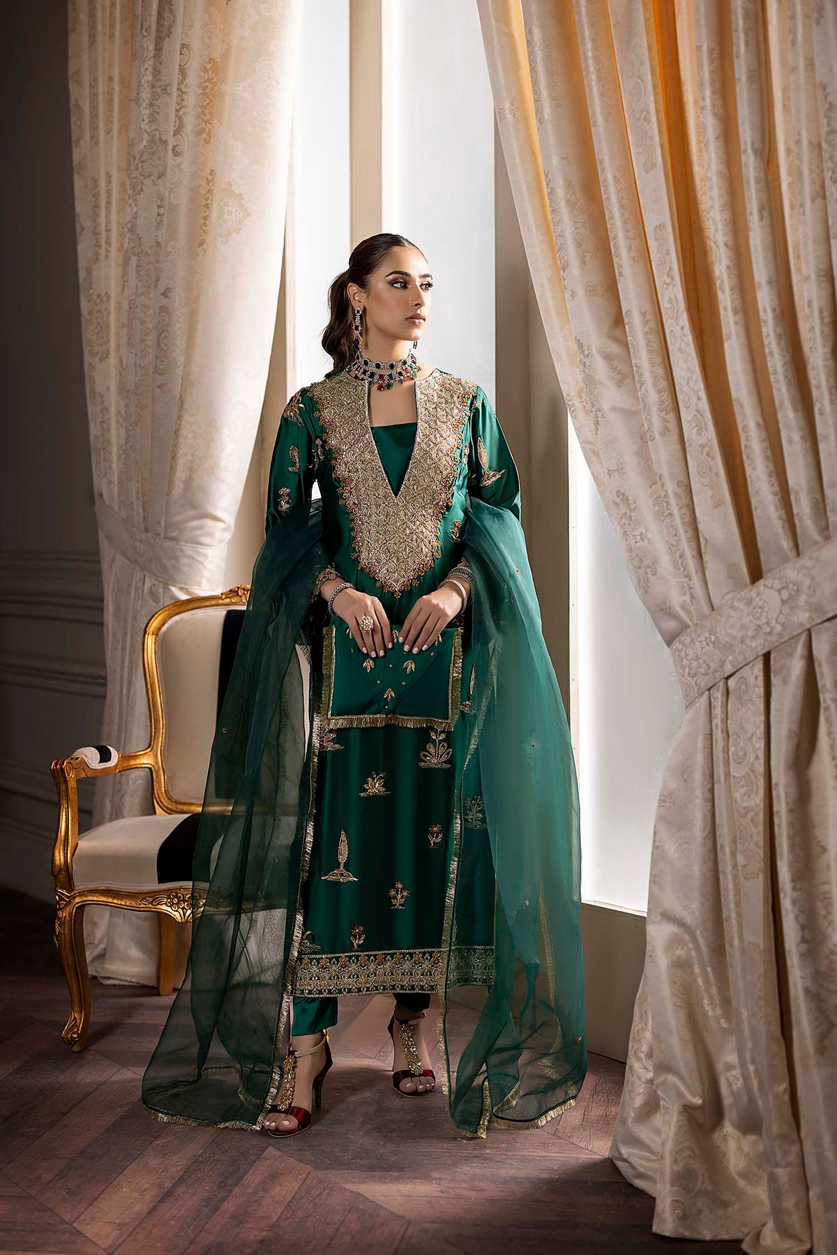 Nuriyaa | Rozanne Formals | Daphne -  Nuriyaa Luxury Pret - Original Designer Dress - House of Maryam