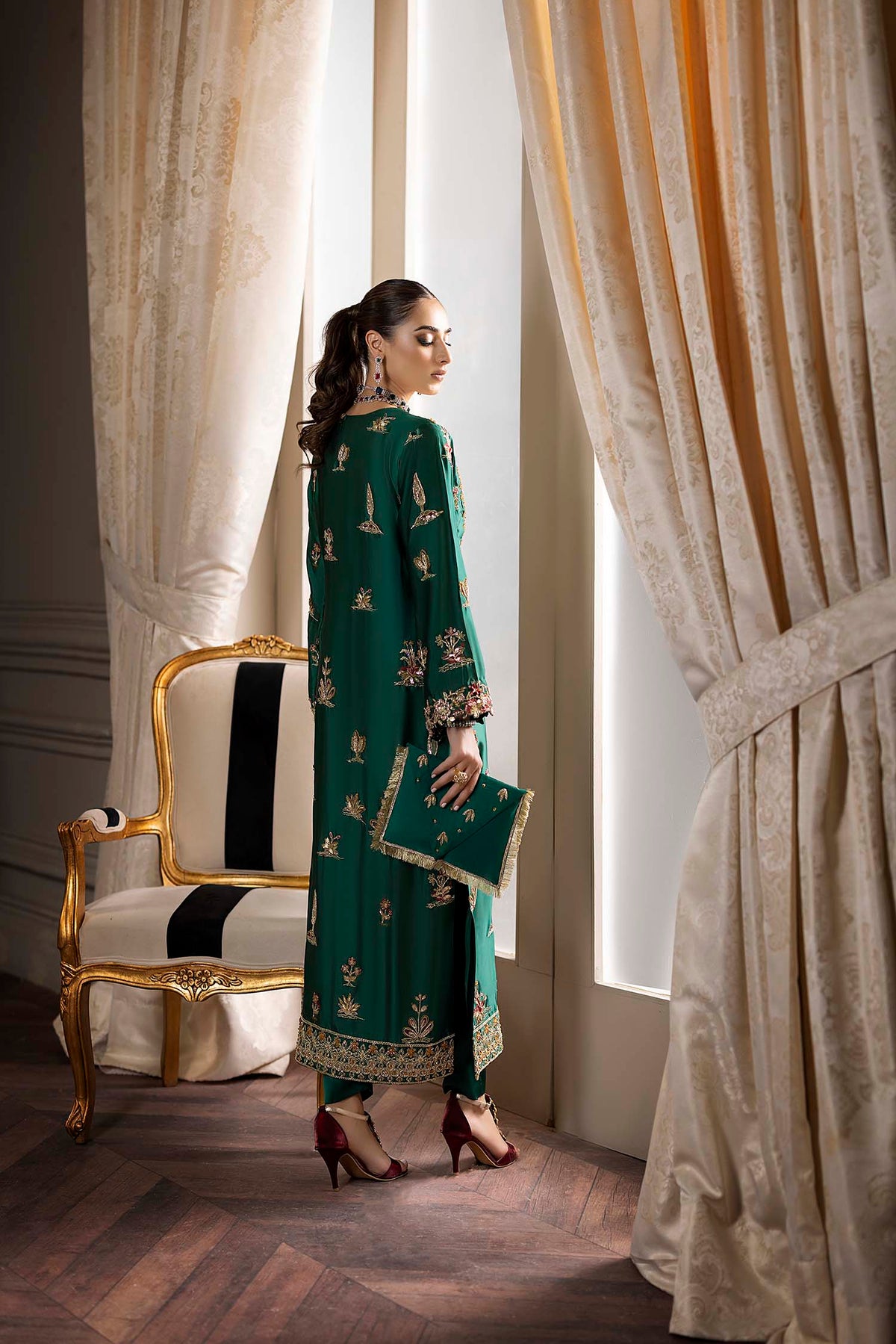 Nuriyaa | Rozanne Formals | Daphne -  Nuriyaa Luxury Pret - Original Designer Dress - House of Maryam